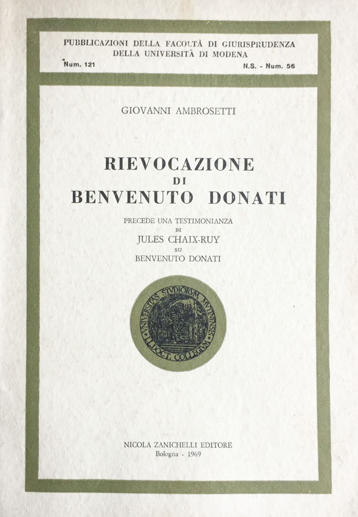 Rievocazione di Benvenuto Donati