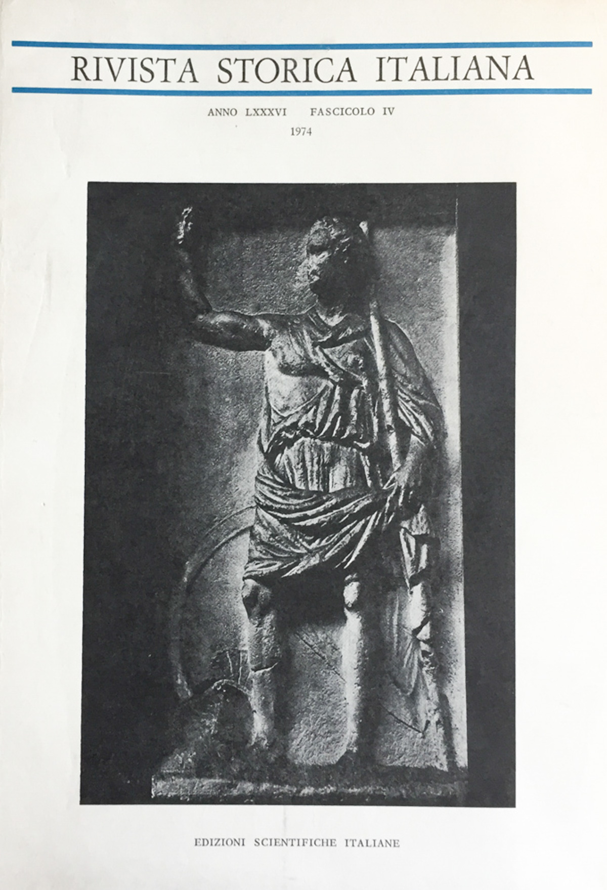 Rivista storica italiana 1974