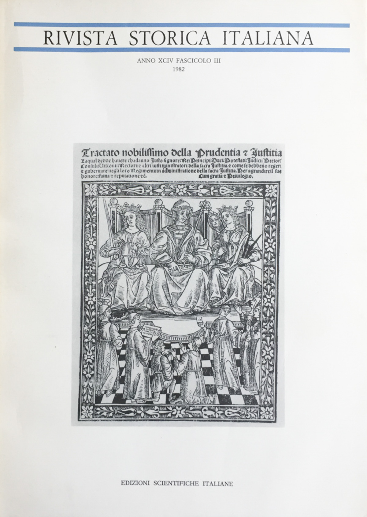 Rivista storica italiana 1982