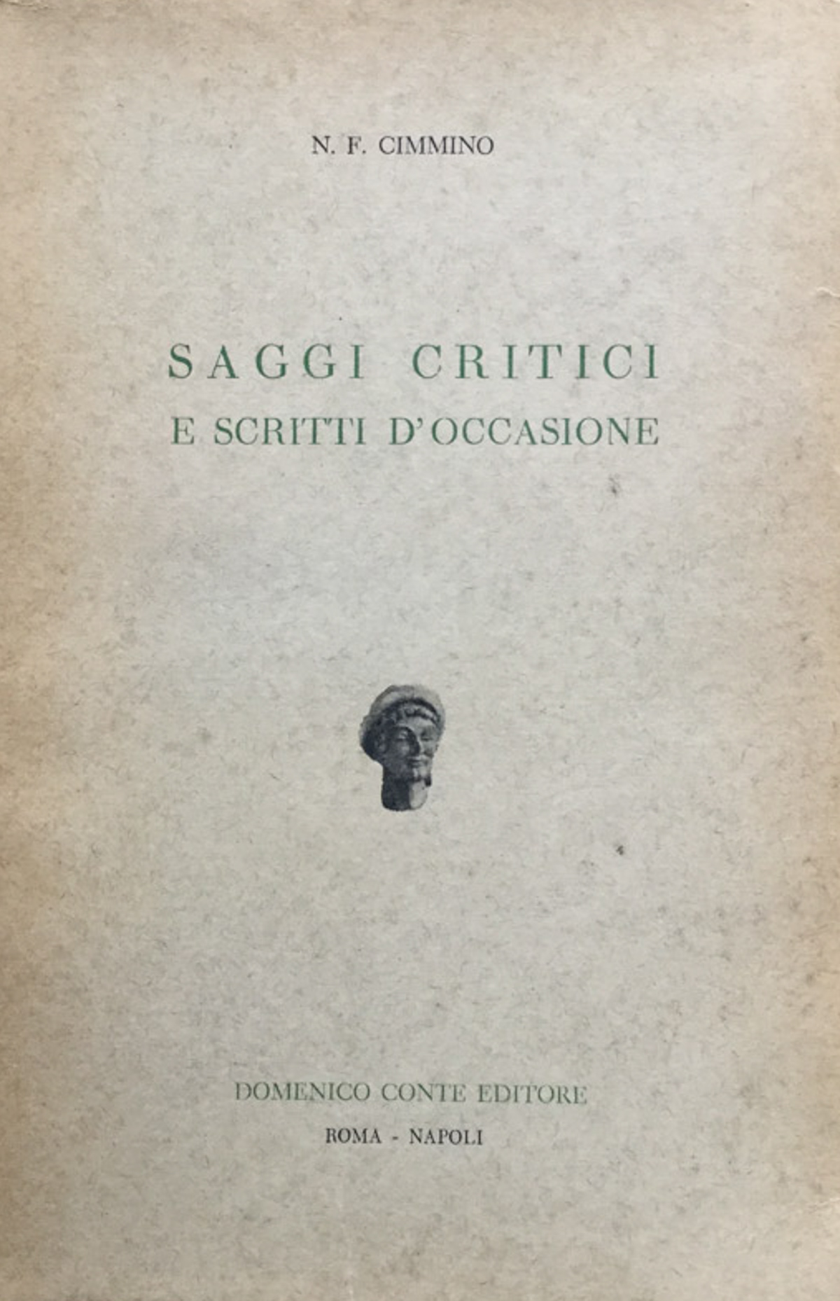 Saggi critici e scritti d'occasione.