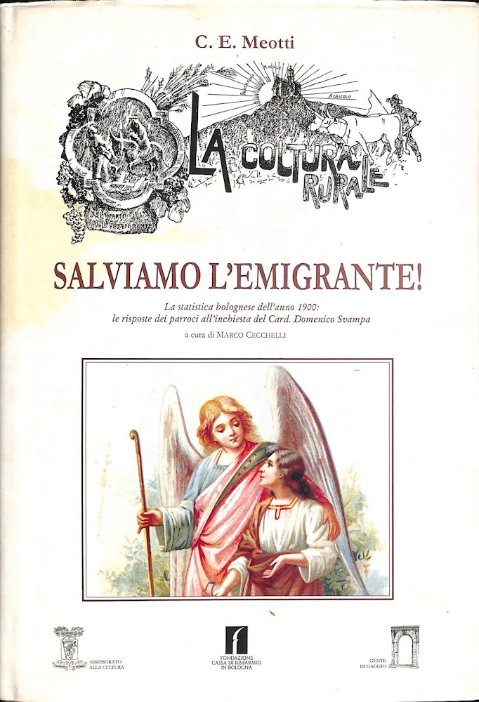 Salviamo l'emigrante! : la statistica diocesana bolognese dell'anno 1900