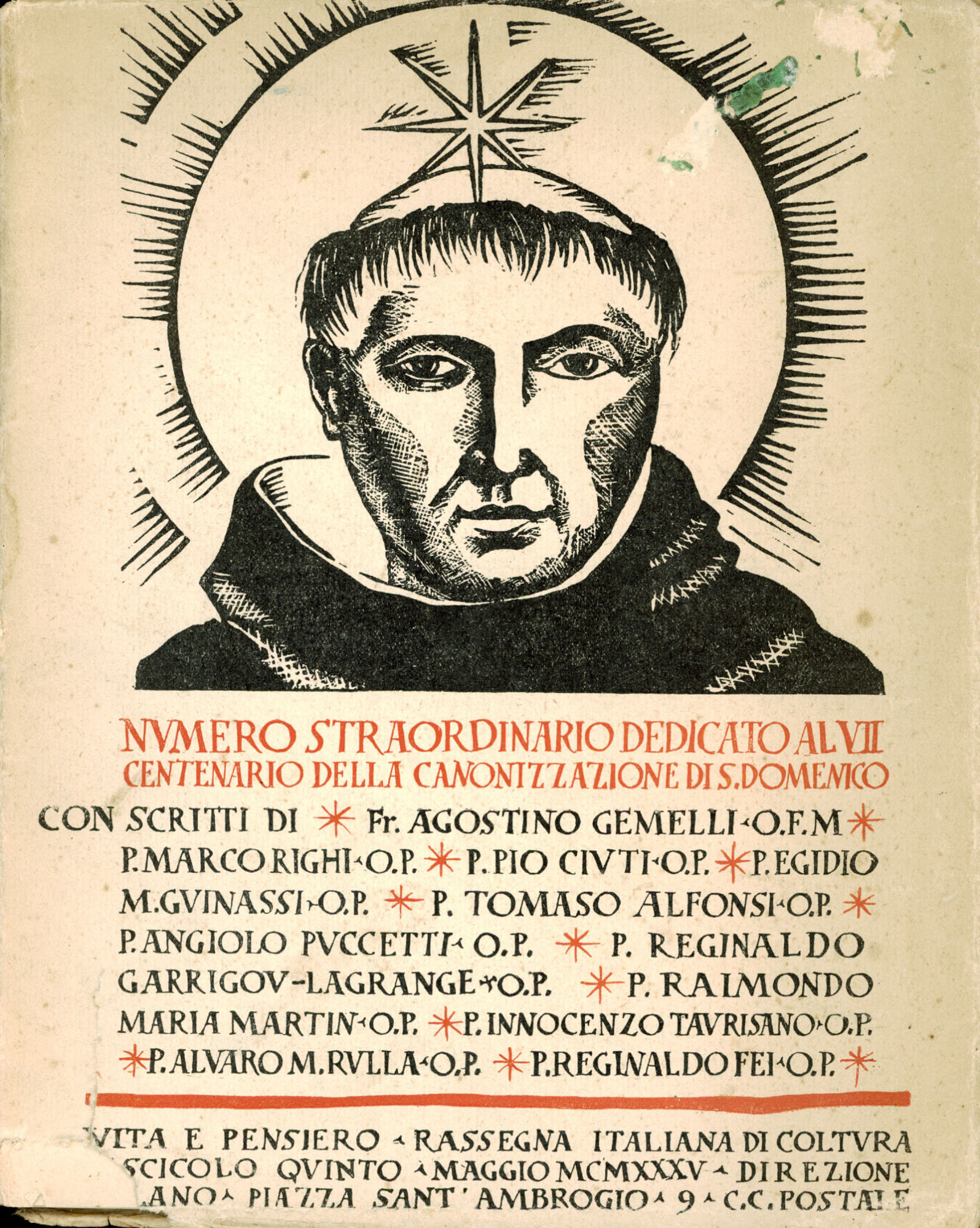 San Domenico di Guzman nel VII centenario della sua canonizzazione