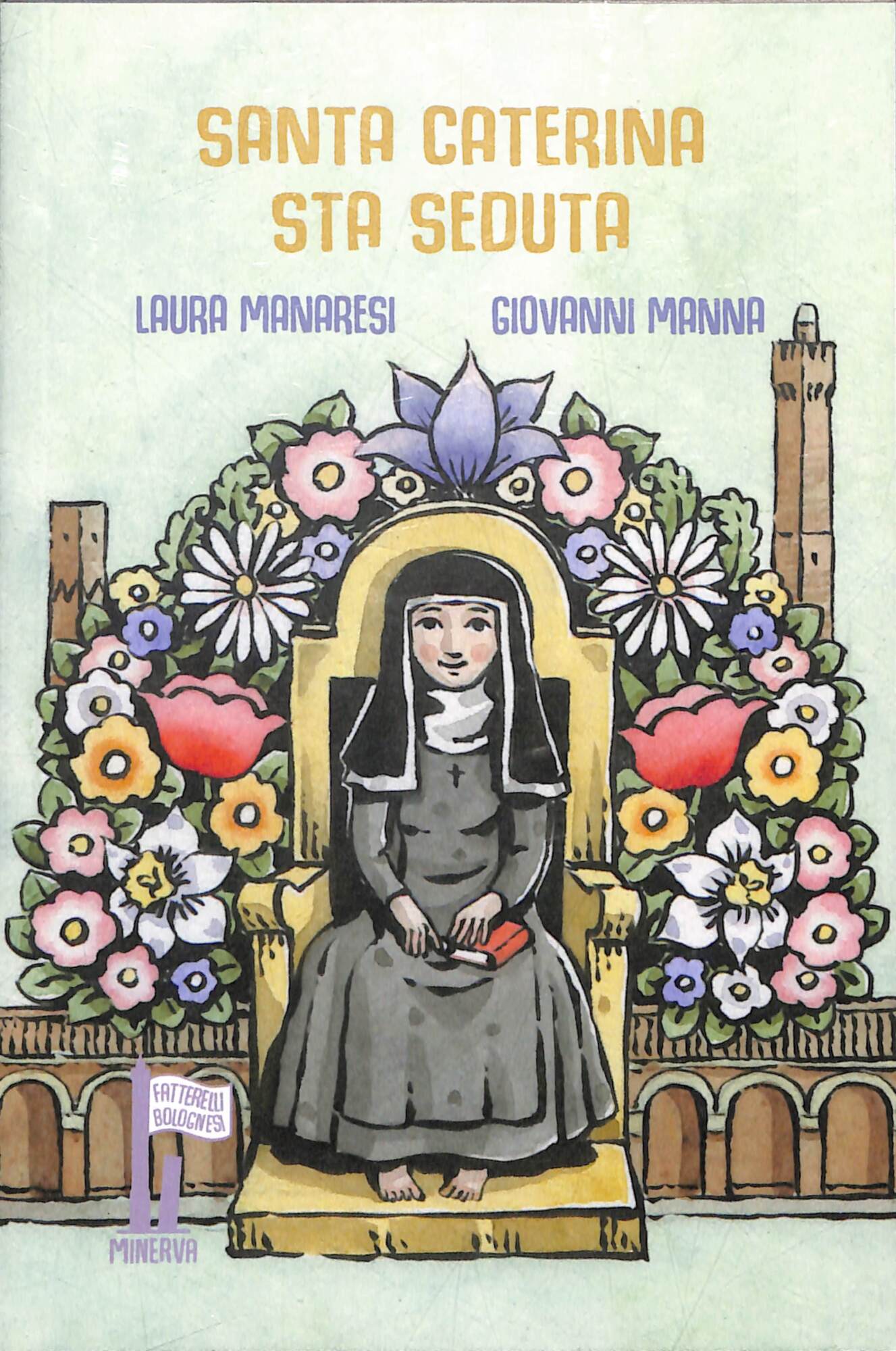 Santa Caterina sta seduta