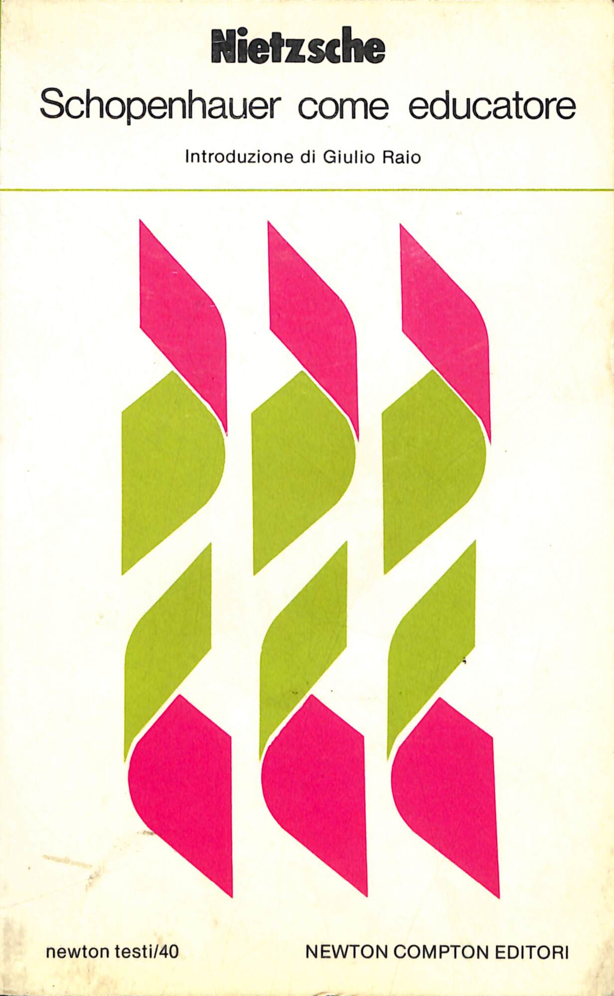 Schopenhauer come educatore : Considerazioni inattuali III