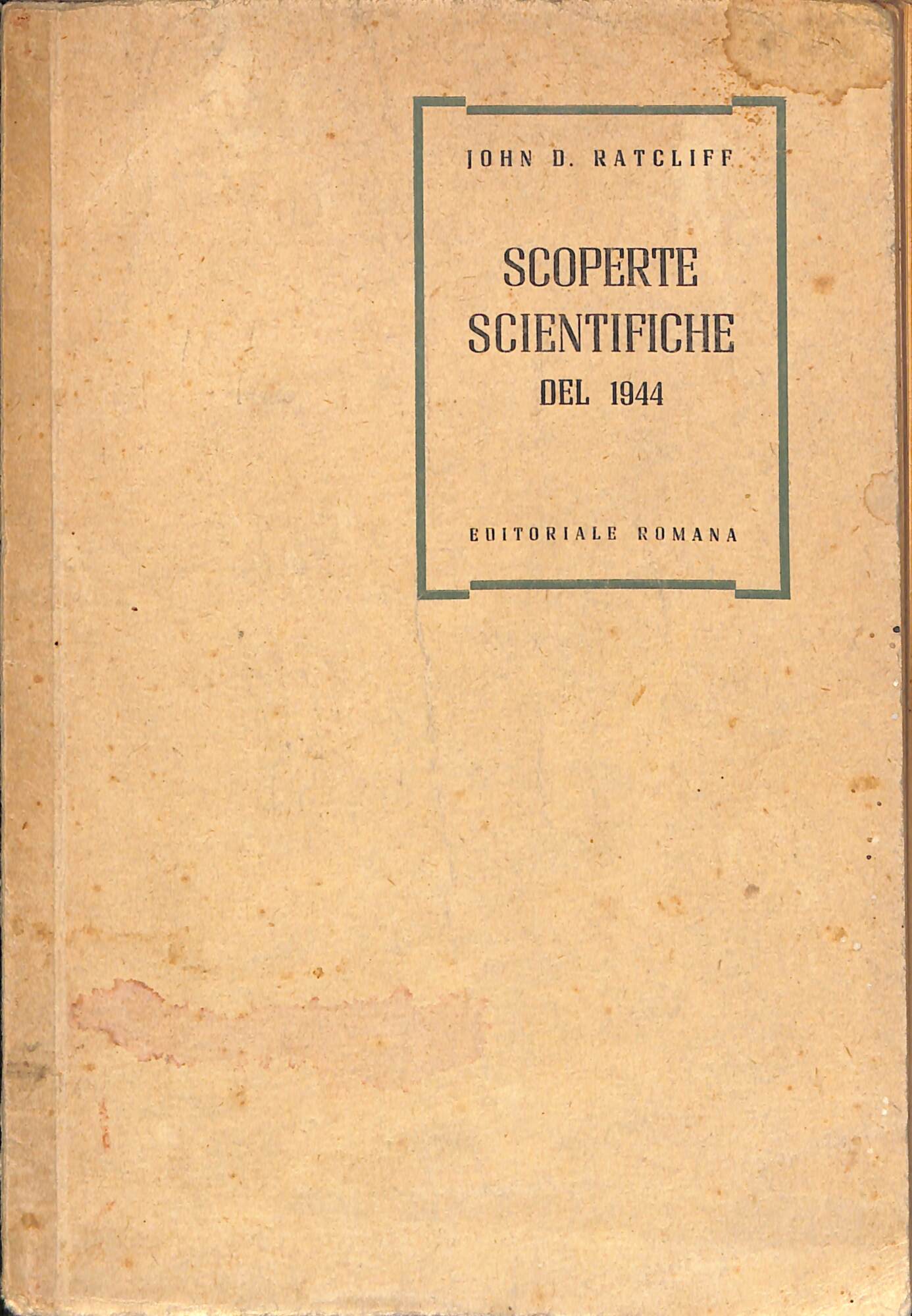 Scoperte scientifiche del 1944