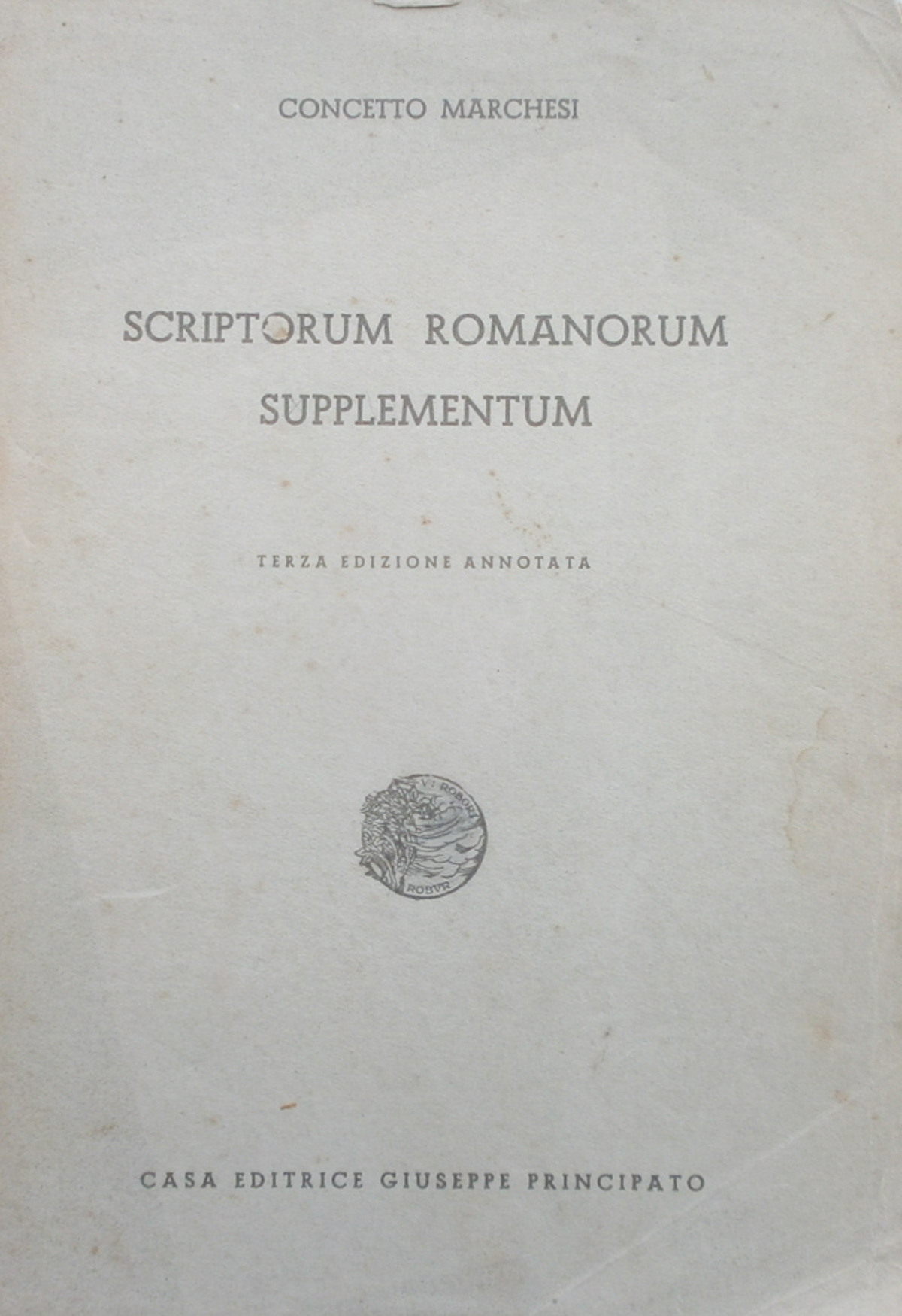 Scriptorum Romanorum Supplementum