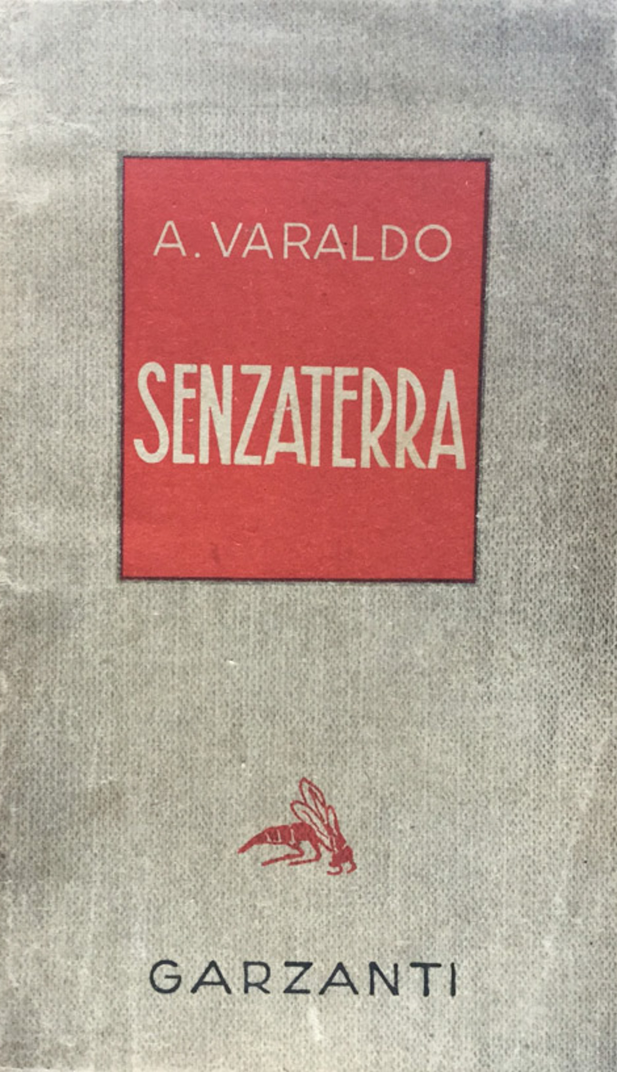 Senzaterra. Romanzo.