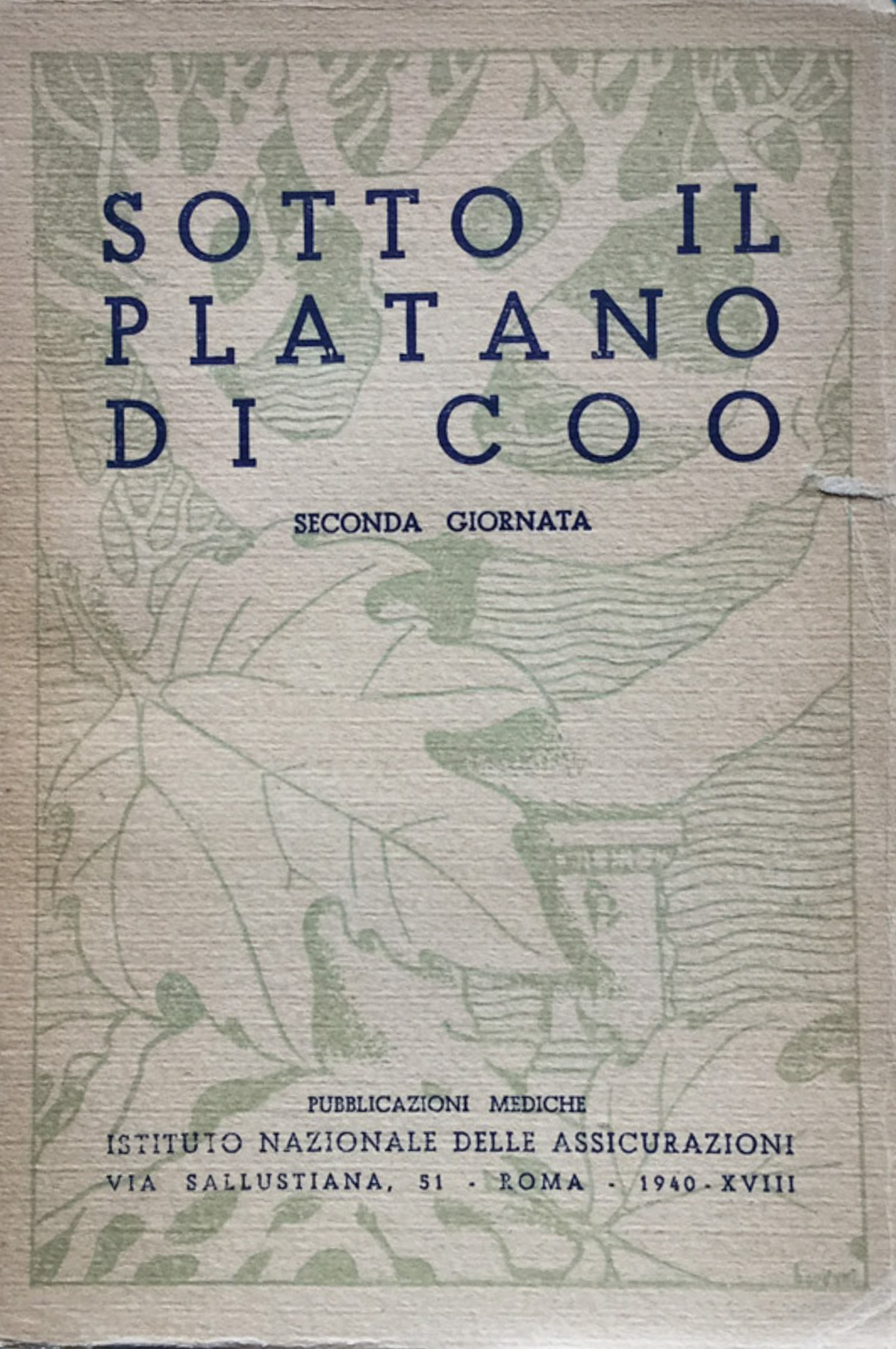 Sotto il platano di Coo. Seconda giornata. Consigli d'igiene e …
