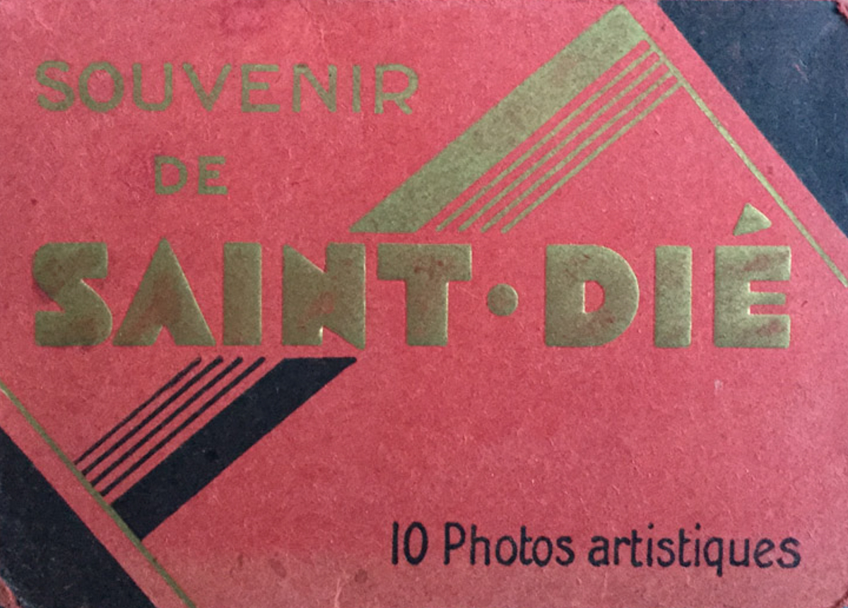 Souvenir de Saint Diè. 10 photos artistique
