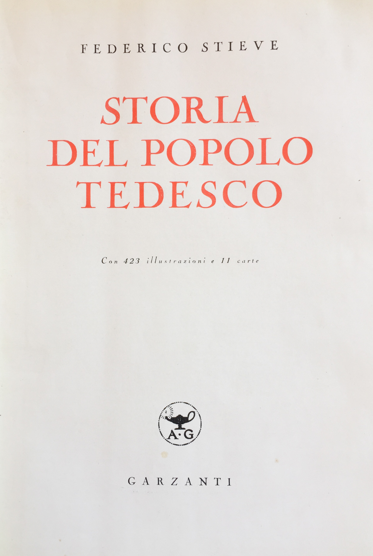 Storia del popolo tedesco