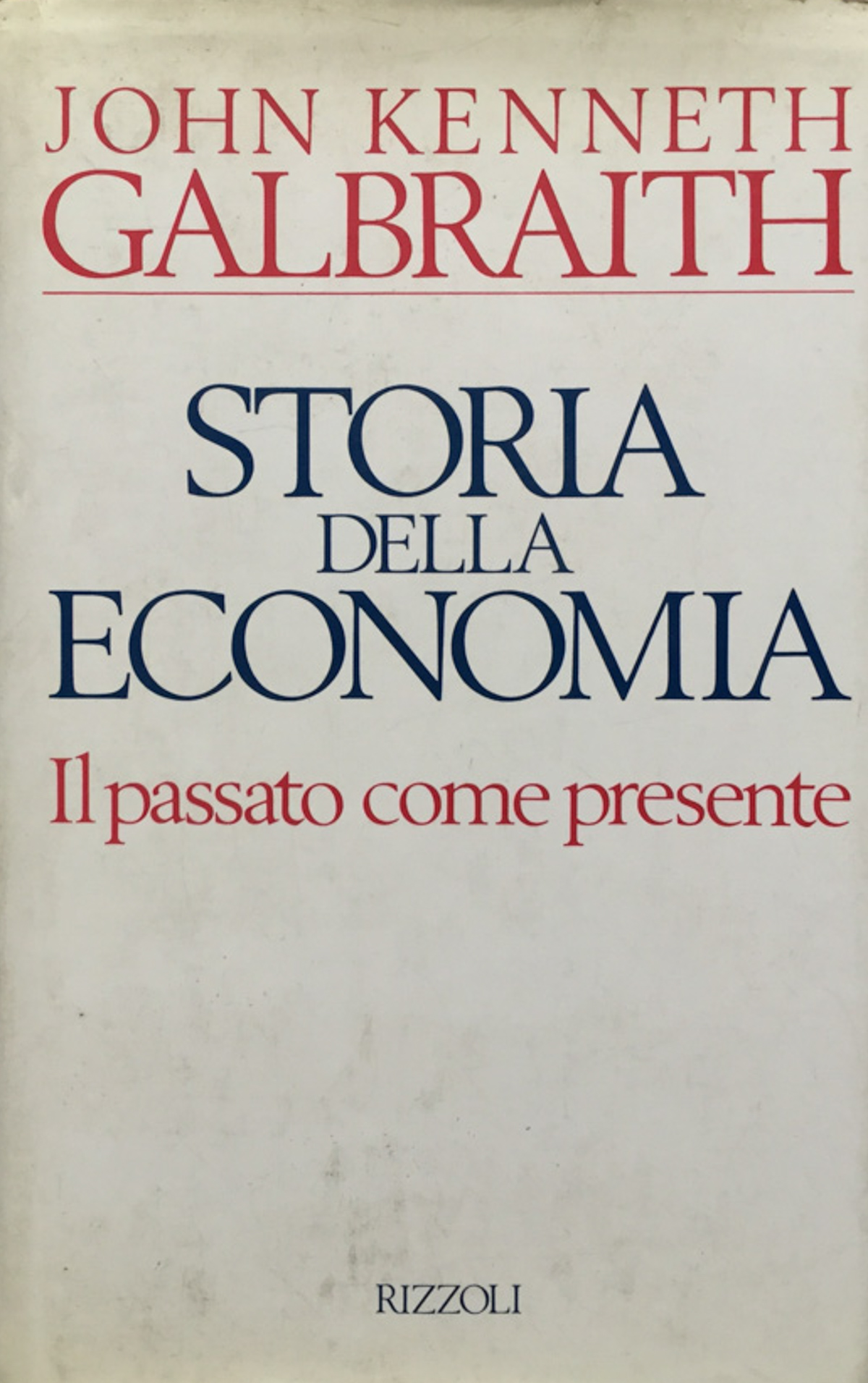 Storia della economia
