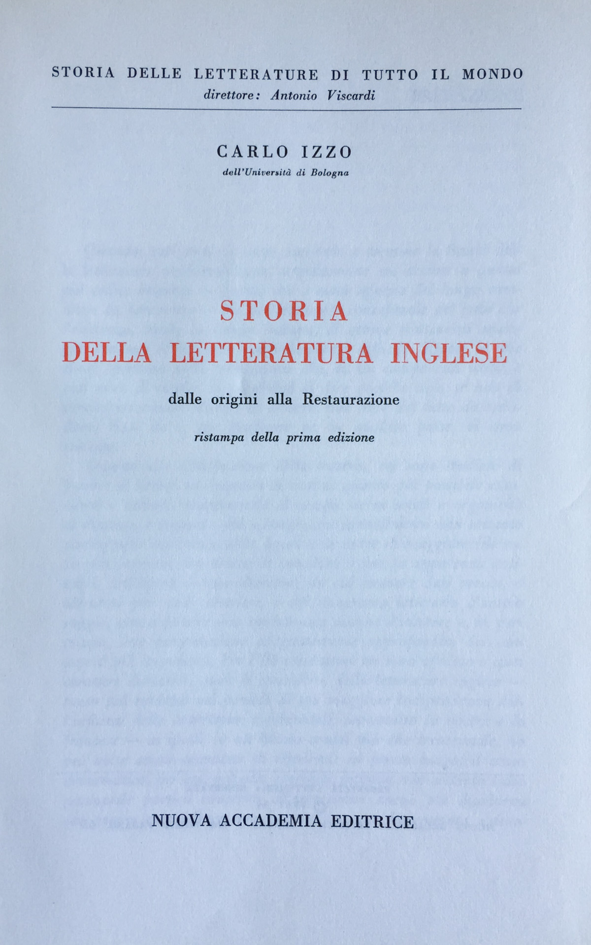 Storia della letteratura inglese
