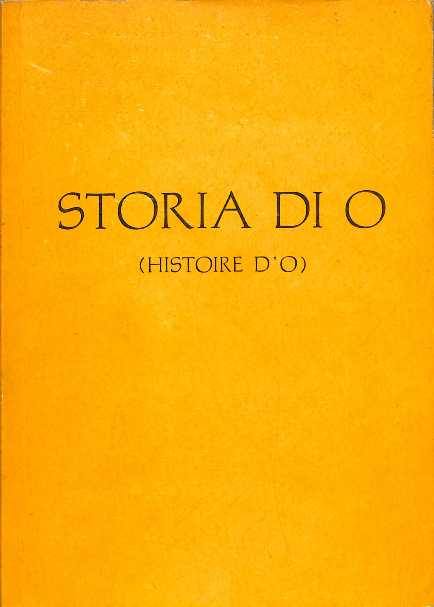Storia di O