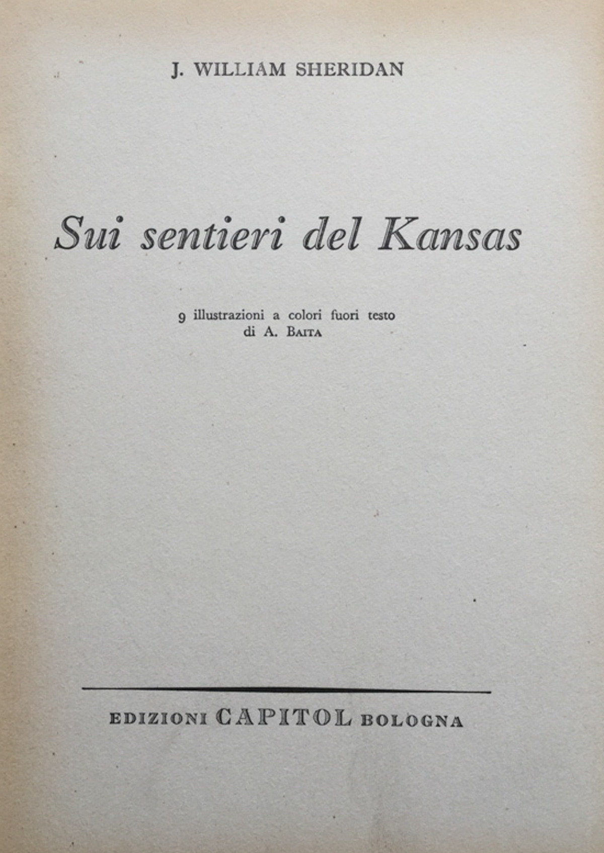 Sui sentieri del Kansas