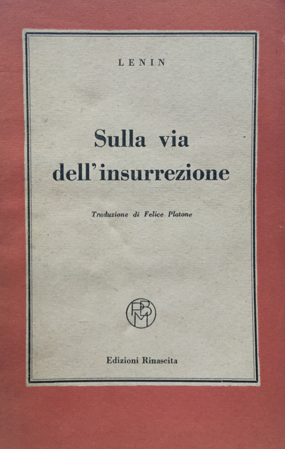 Sulla via dell'insurrezione