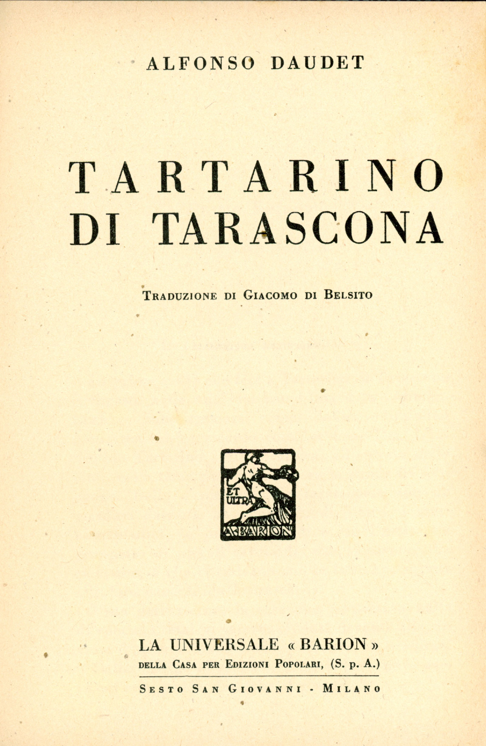Tartarino di Tarascona