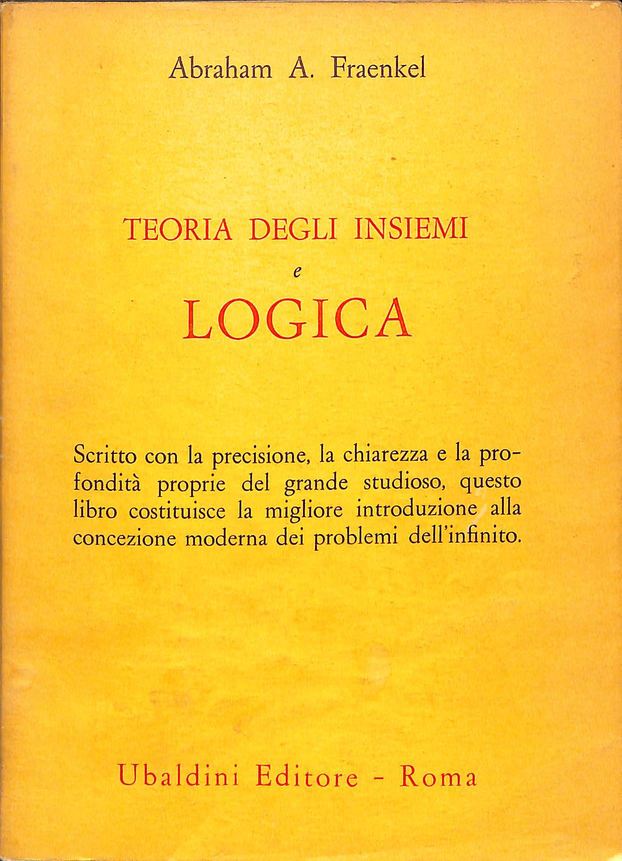 Teoria degli insiemi e logica