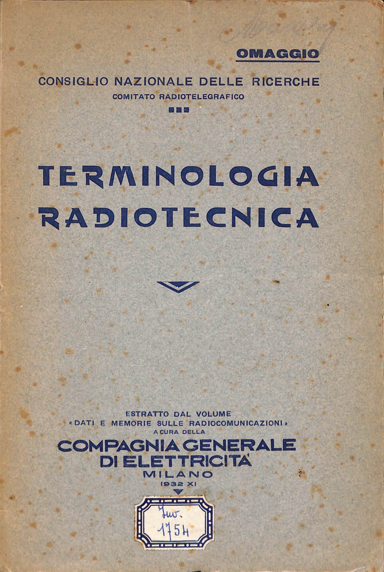 Terminologia radiotecnica