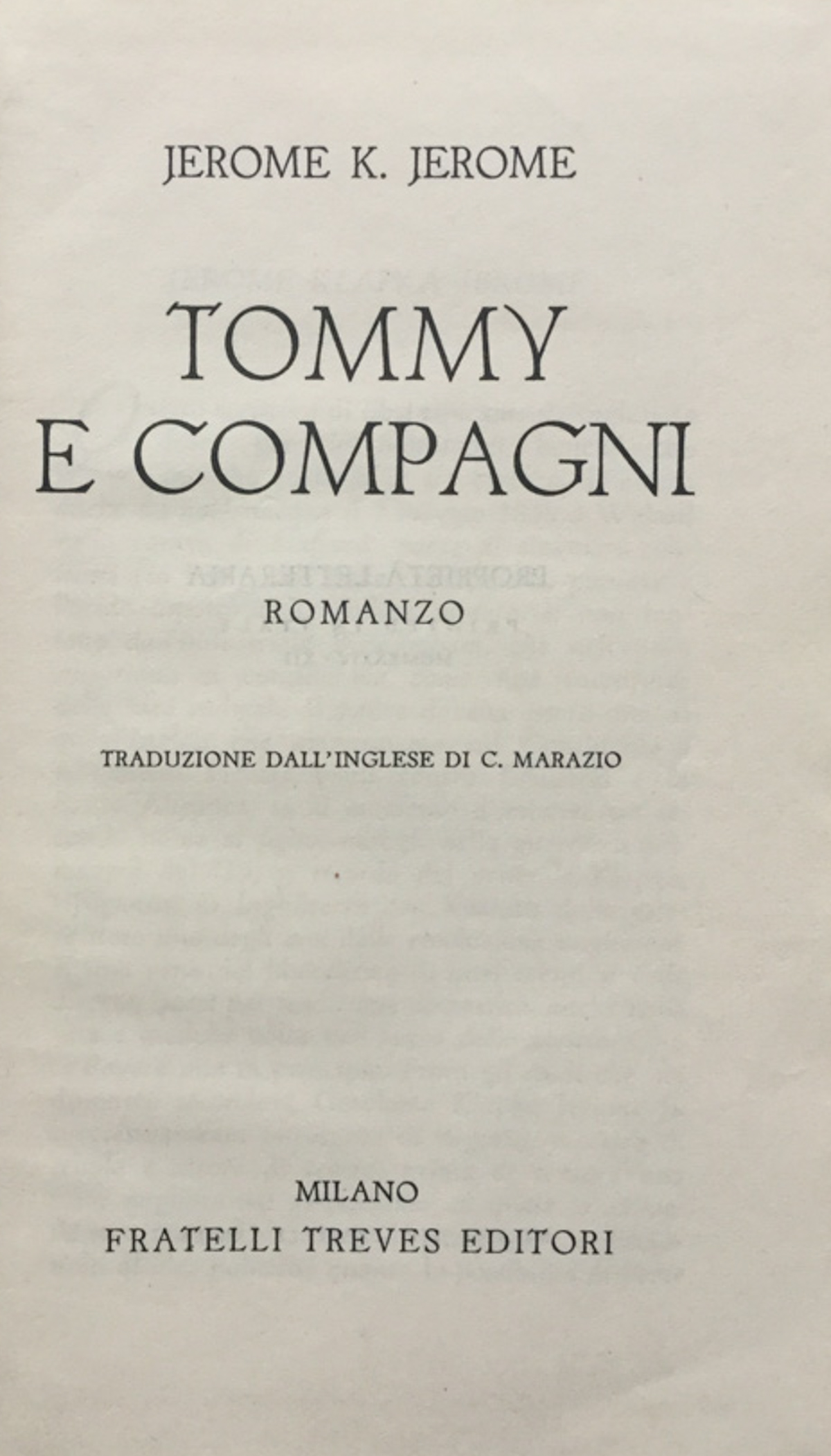 Tommy e compagni