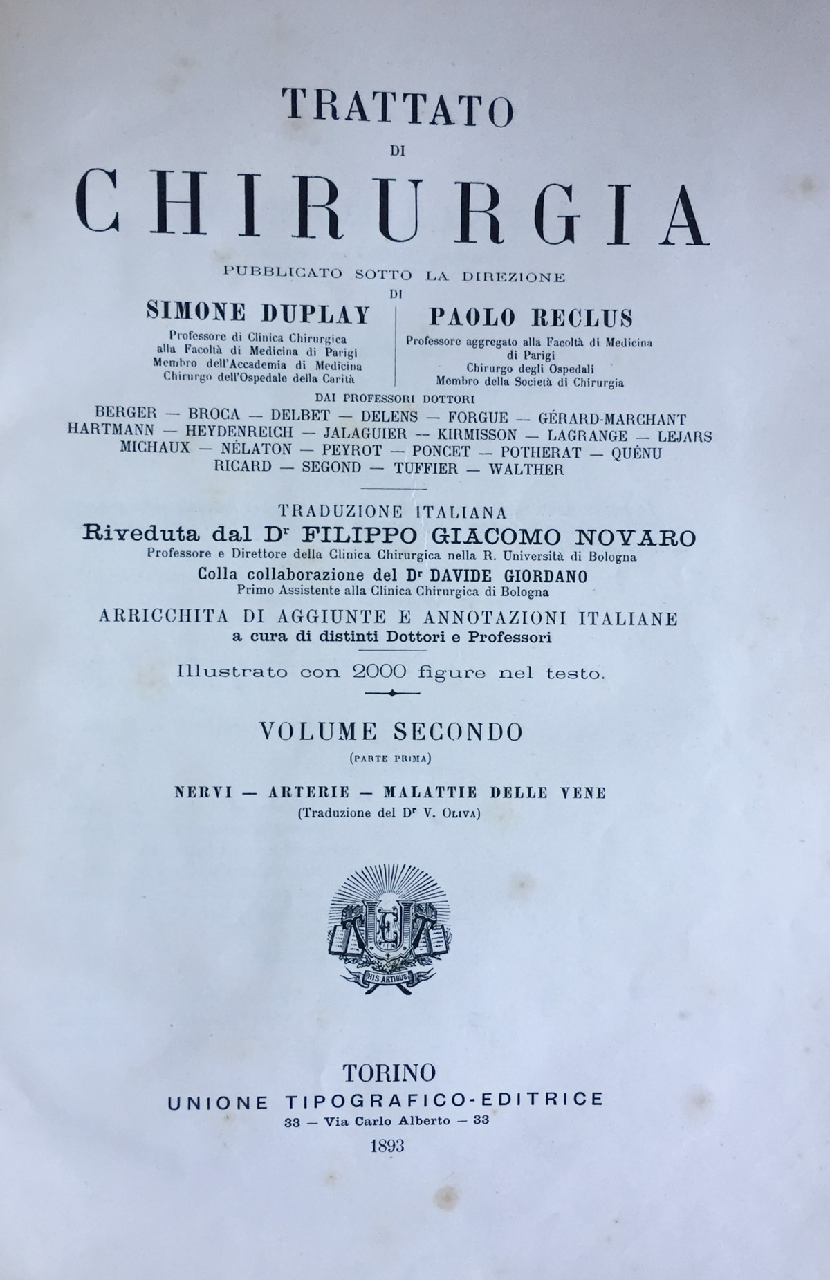 Trattato di chirurgia