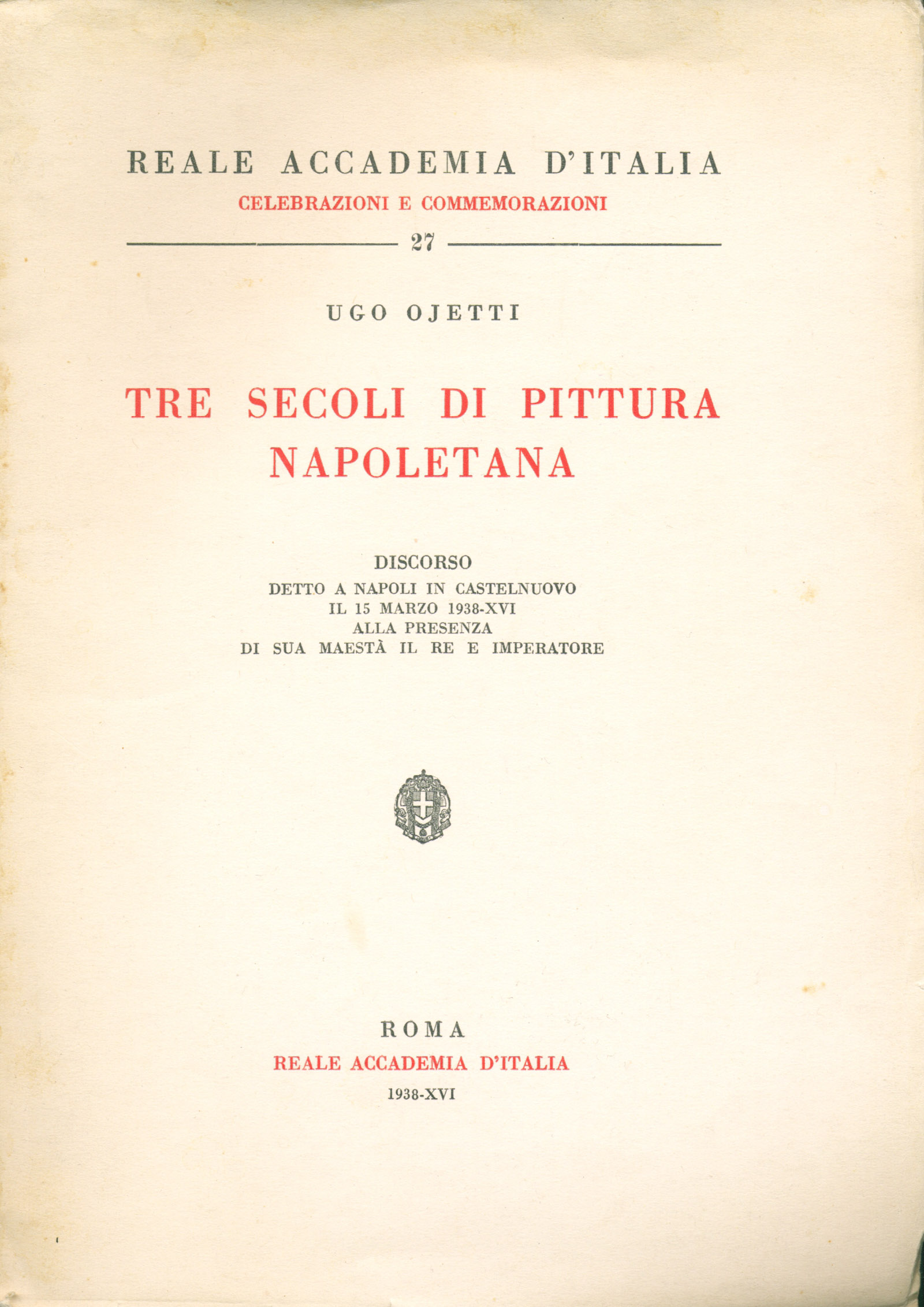 Tre secoli di pittura napoletana