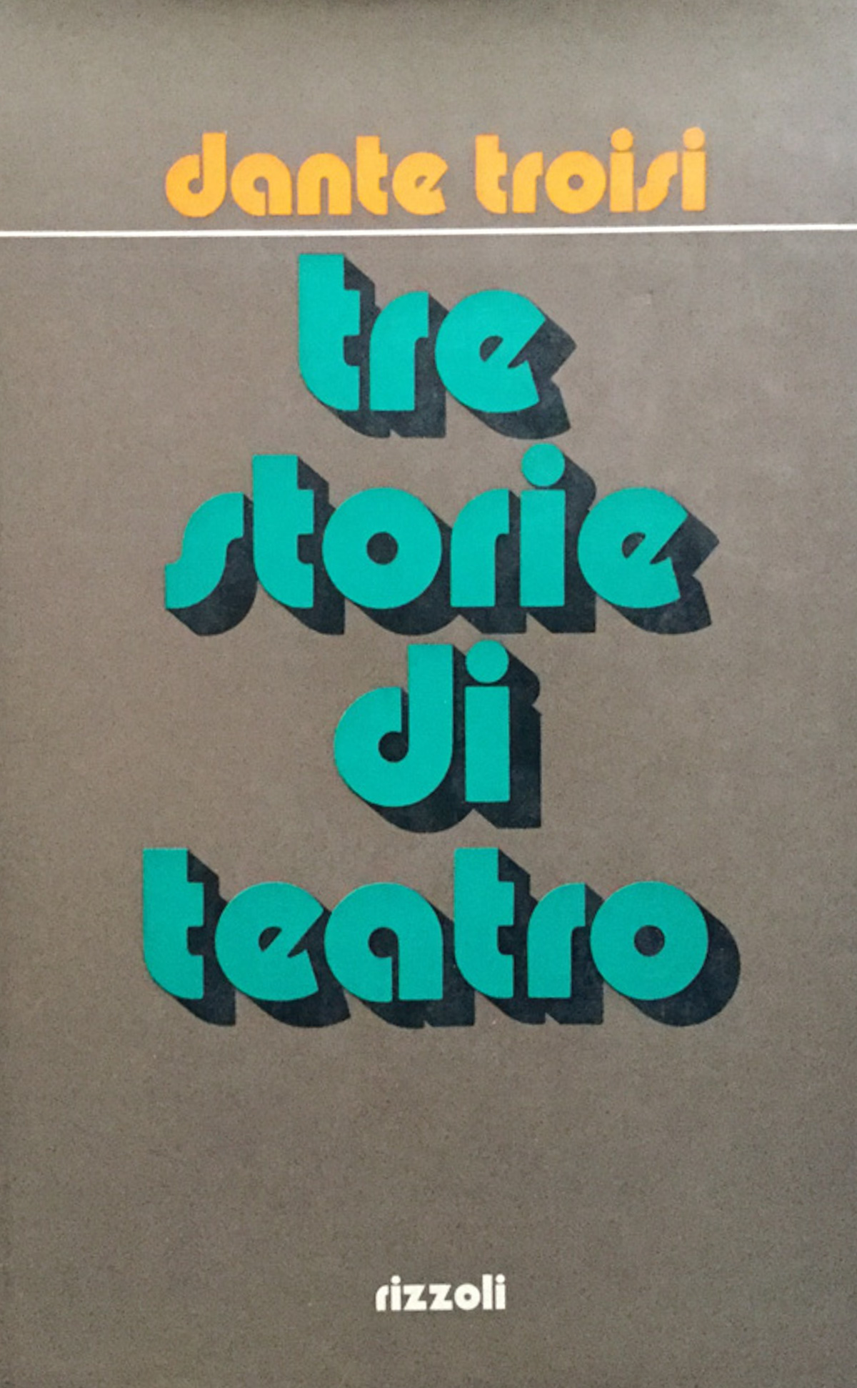 Tre storie di teatro