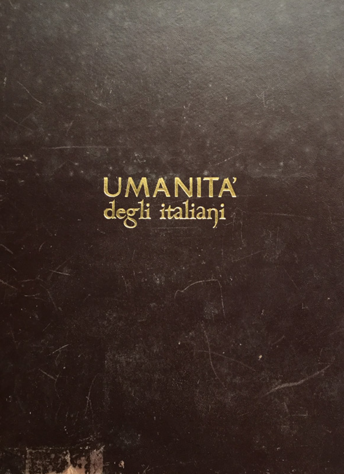 Umanità degli italiani.