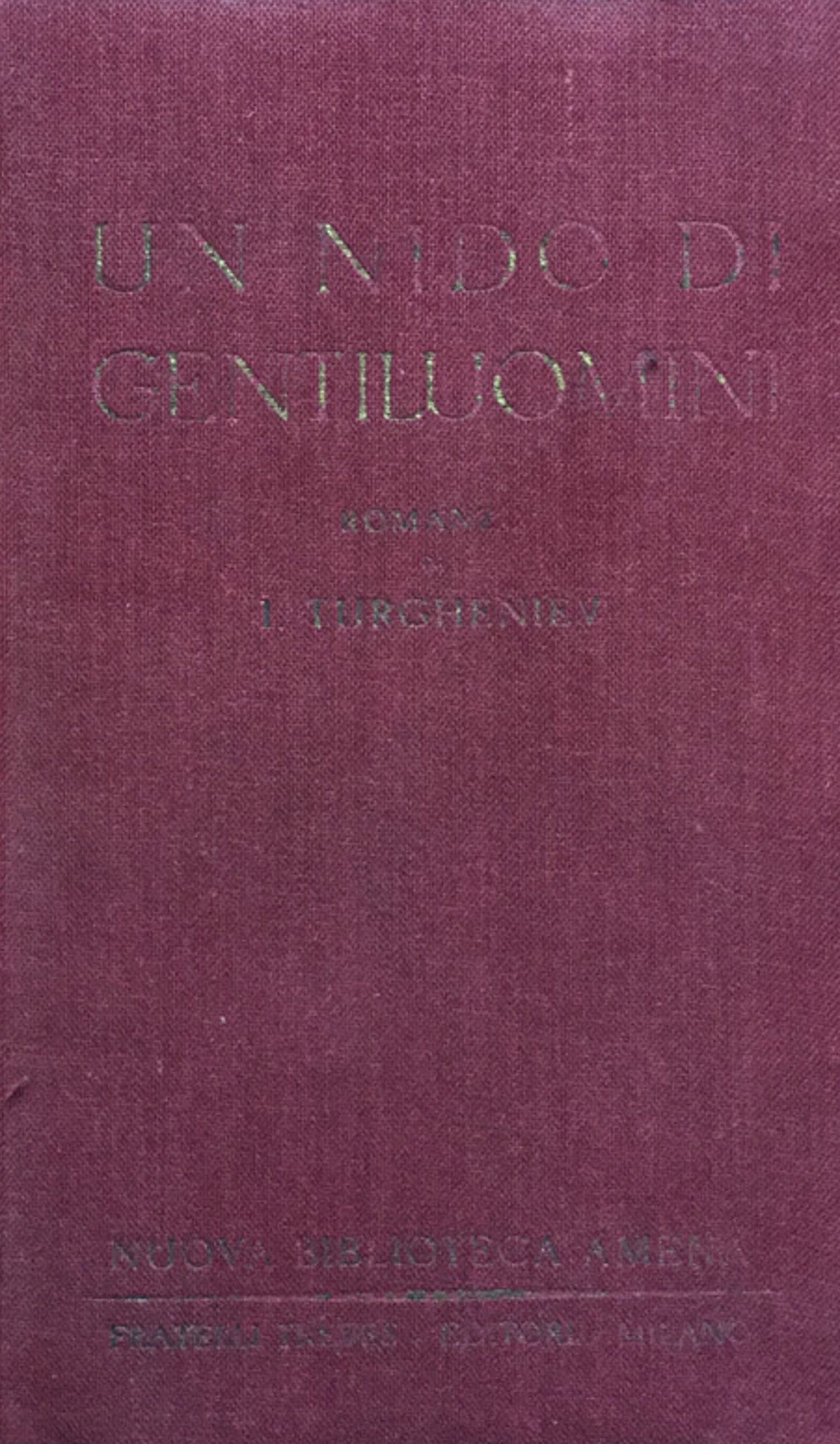 Un nido di gentiluomini