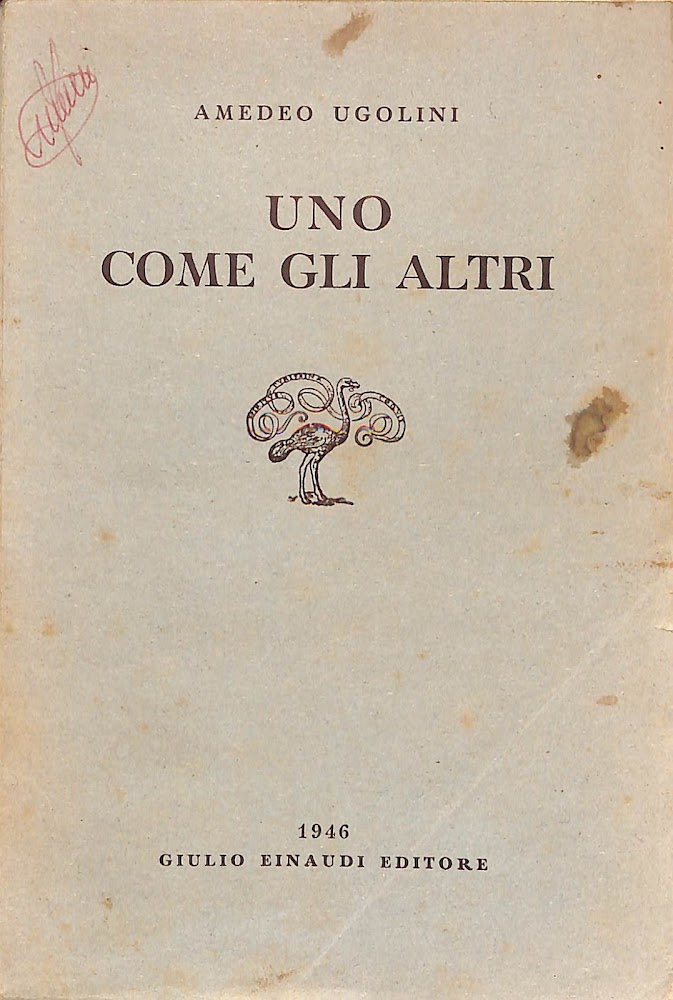 Uno come gli altri : romanzo