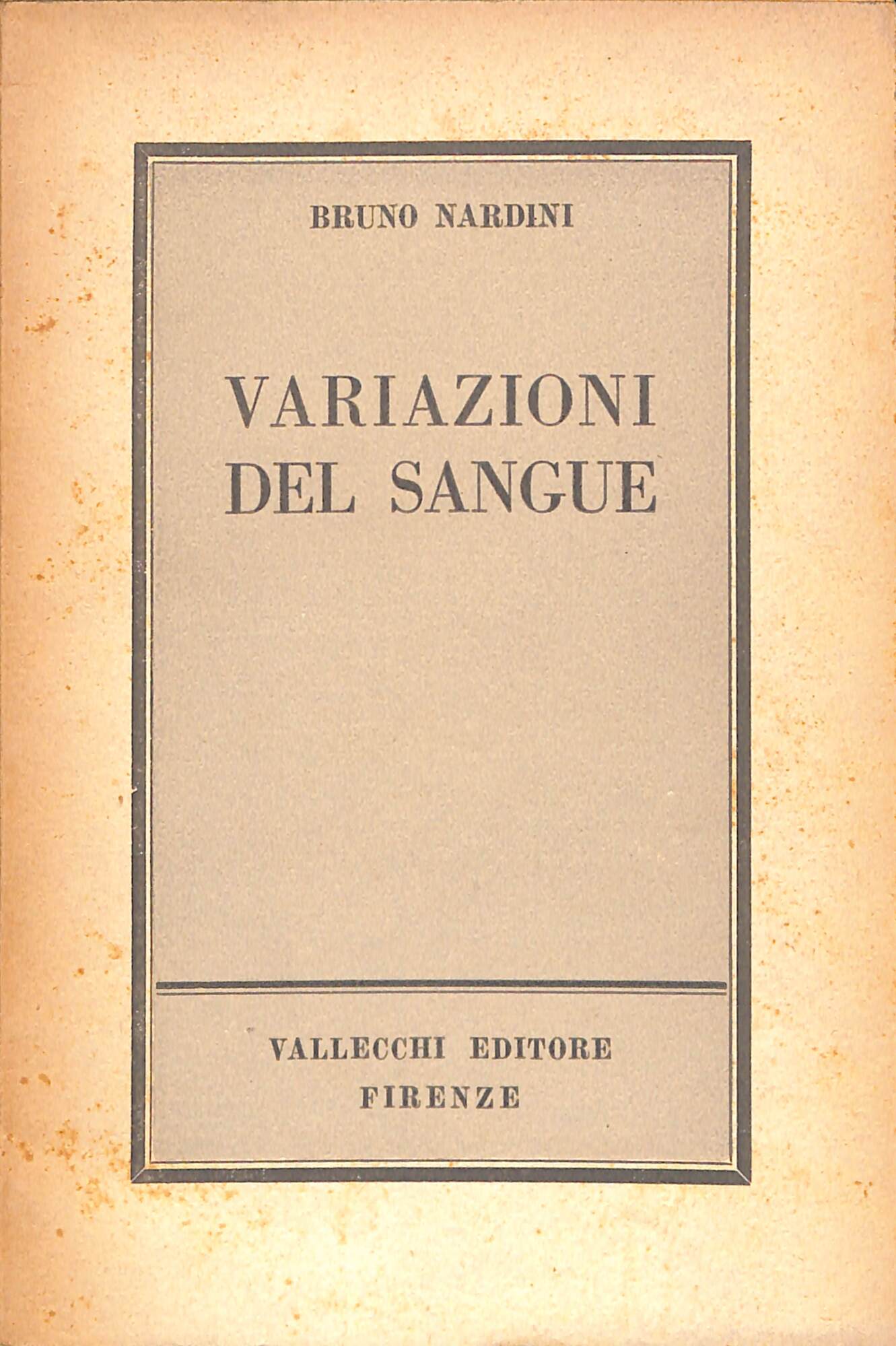 Variazioni del sangue