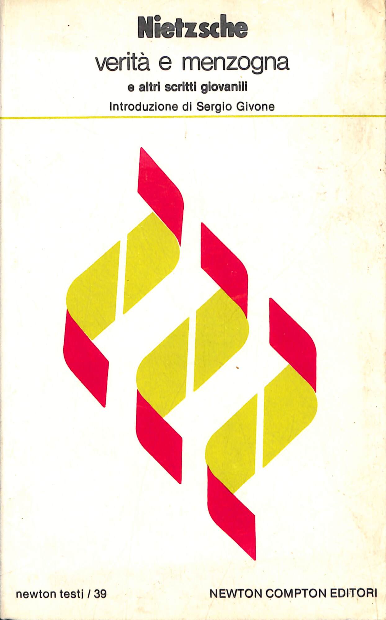 Verità e menzogna : e altri scritti giovanili