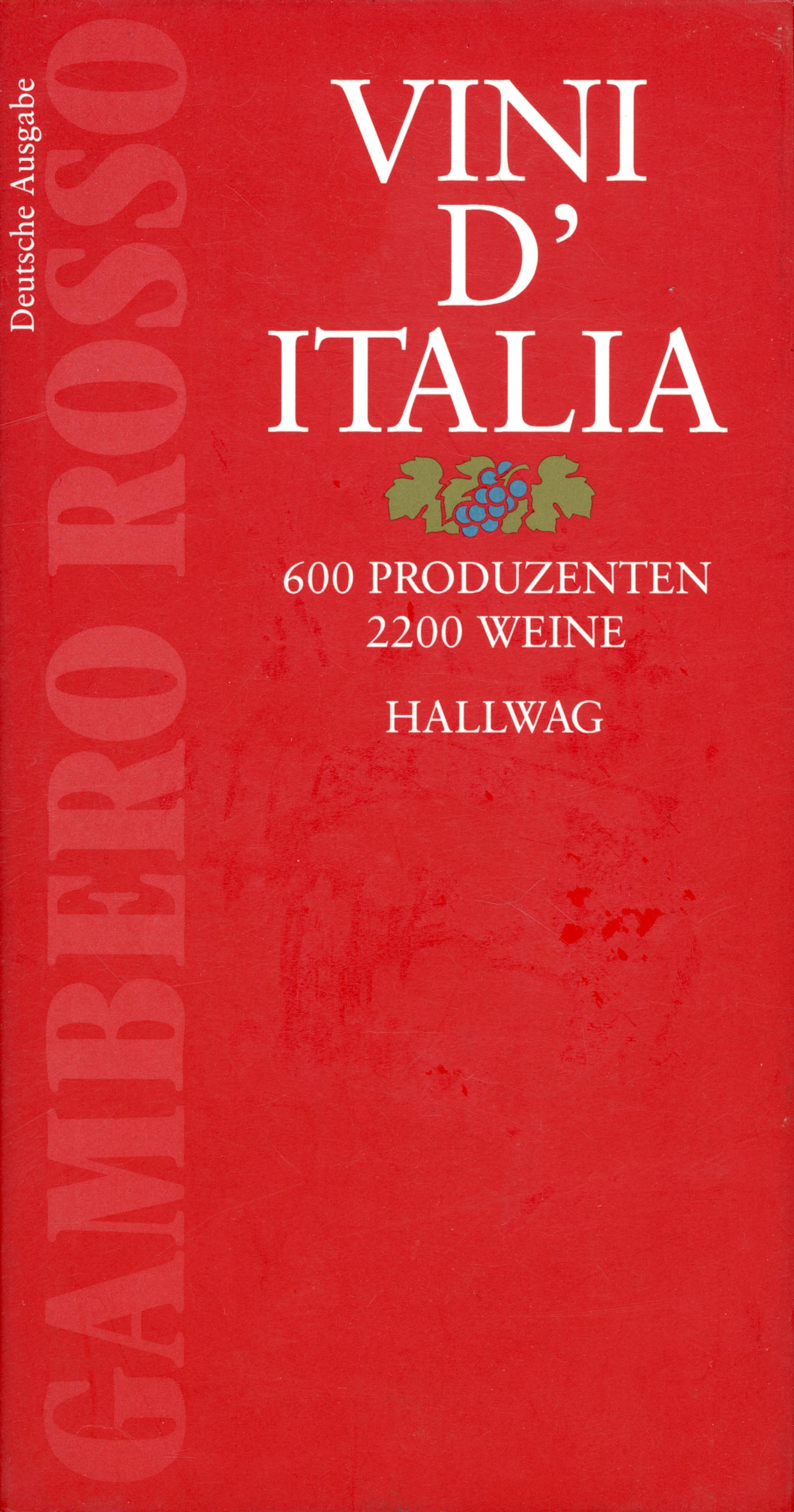 Vini d'Italia 1989 Deutsche Ausgabe
