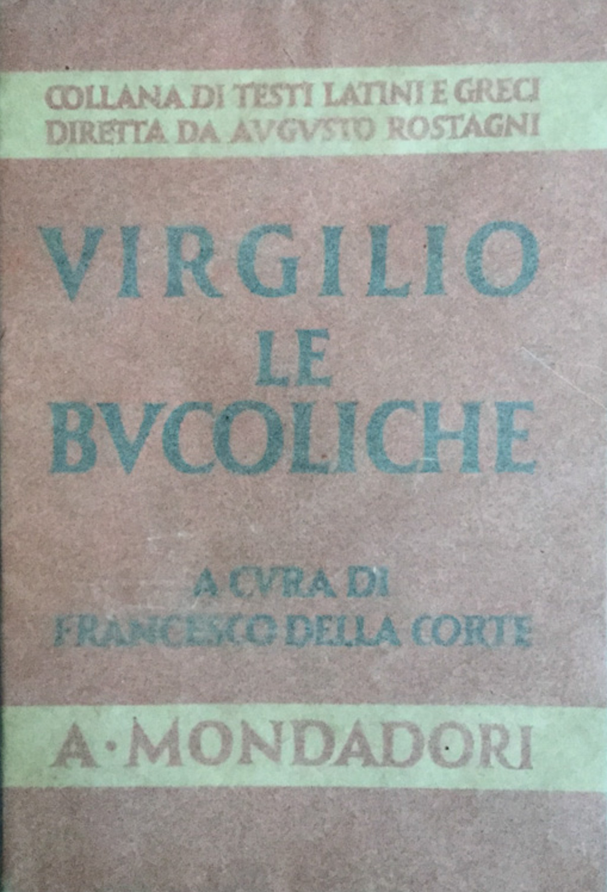 Virgilio e le bucoliche