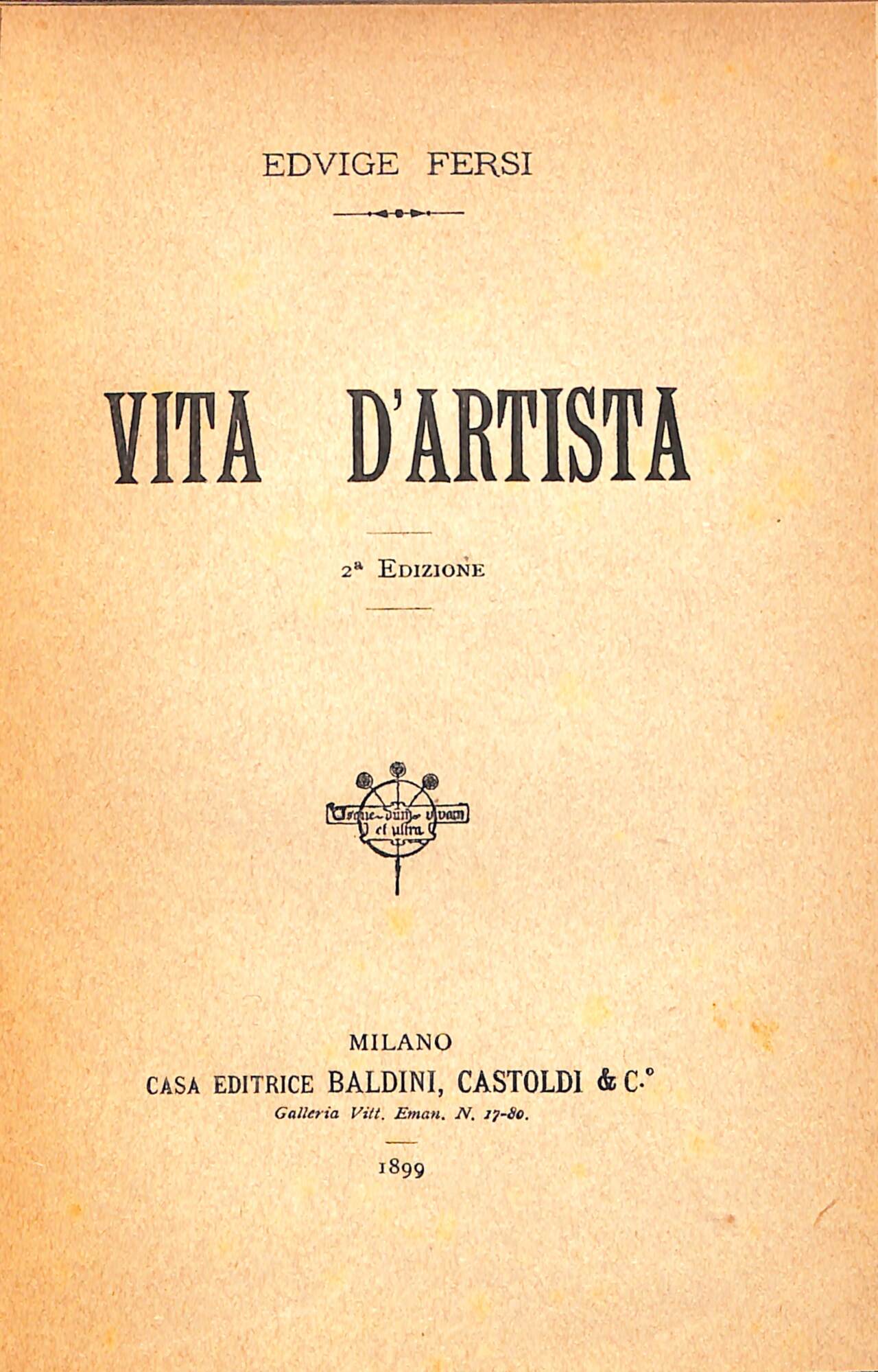 Vita d'artista