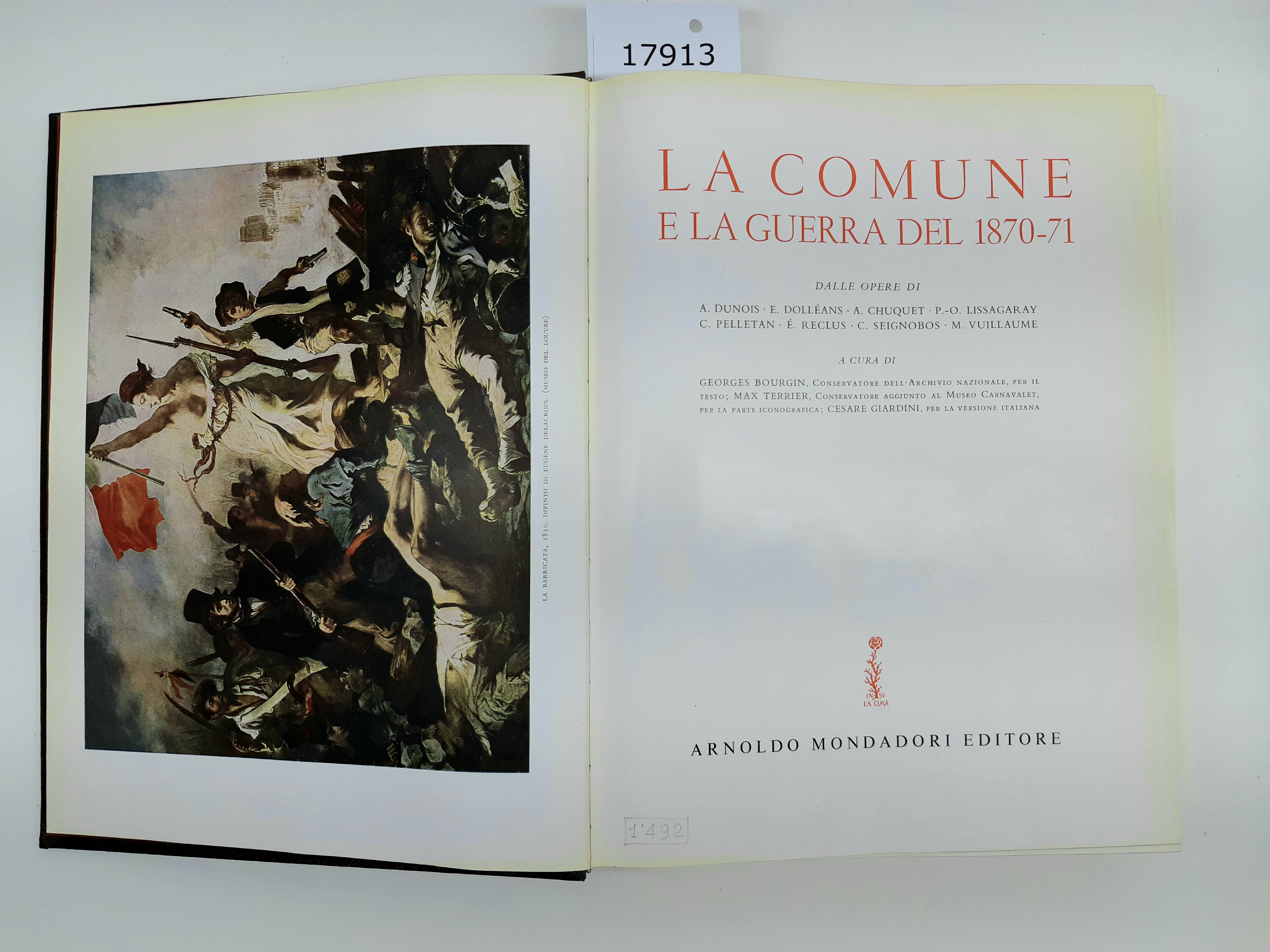Bourgin Georges La comune e la guerra del 1870-71 Mondadori …