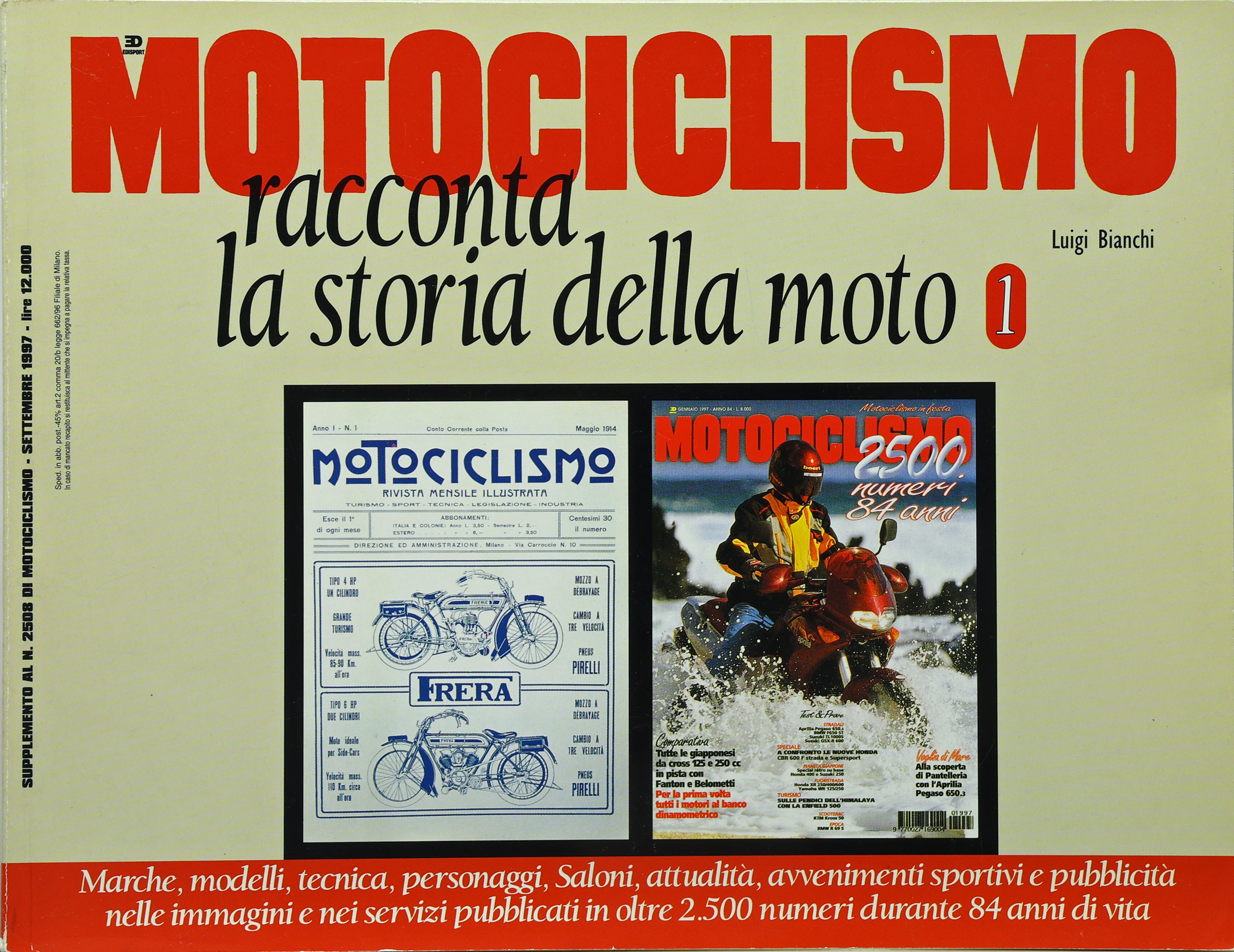 MOTOCICLISMO RACCONTA LA STORIA DELLA MOTO VOL. 1