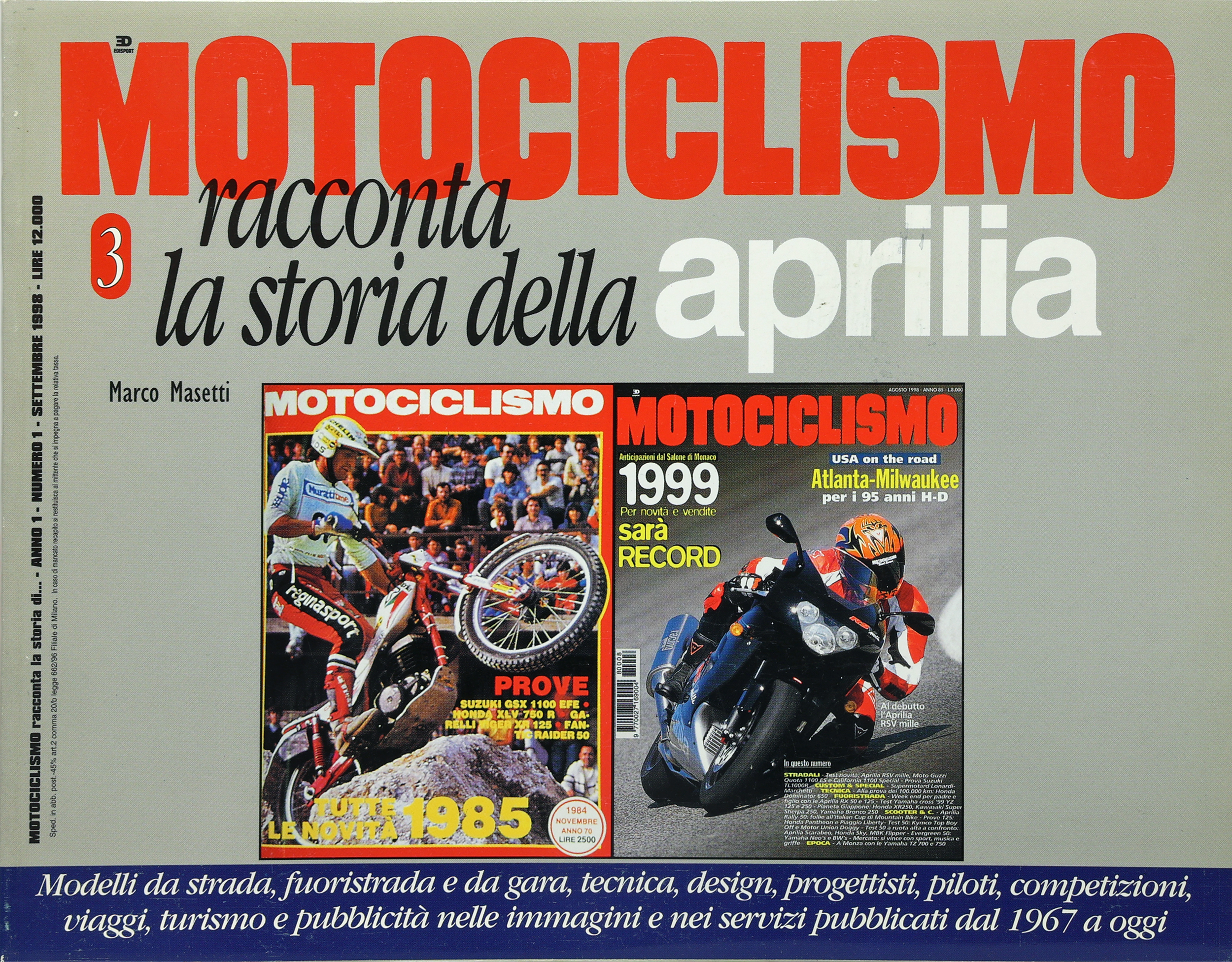 MOTOCICLISMO RACCONTA LA STORIA DELLA APRILIA 3