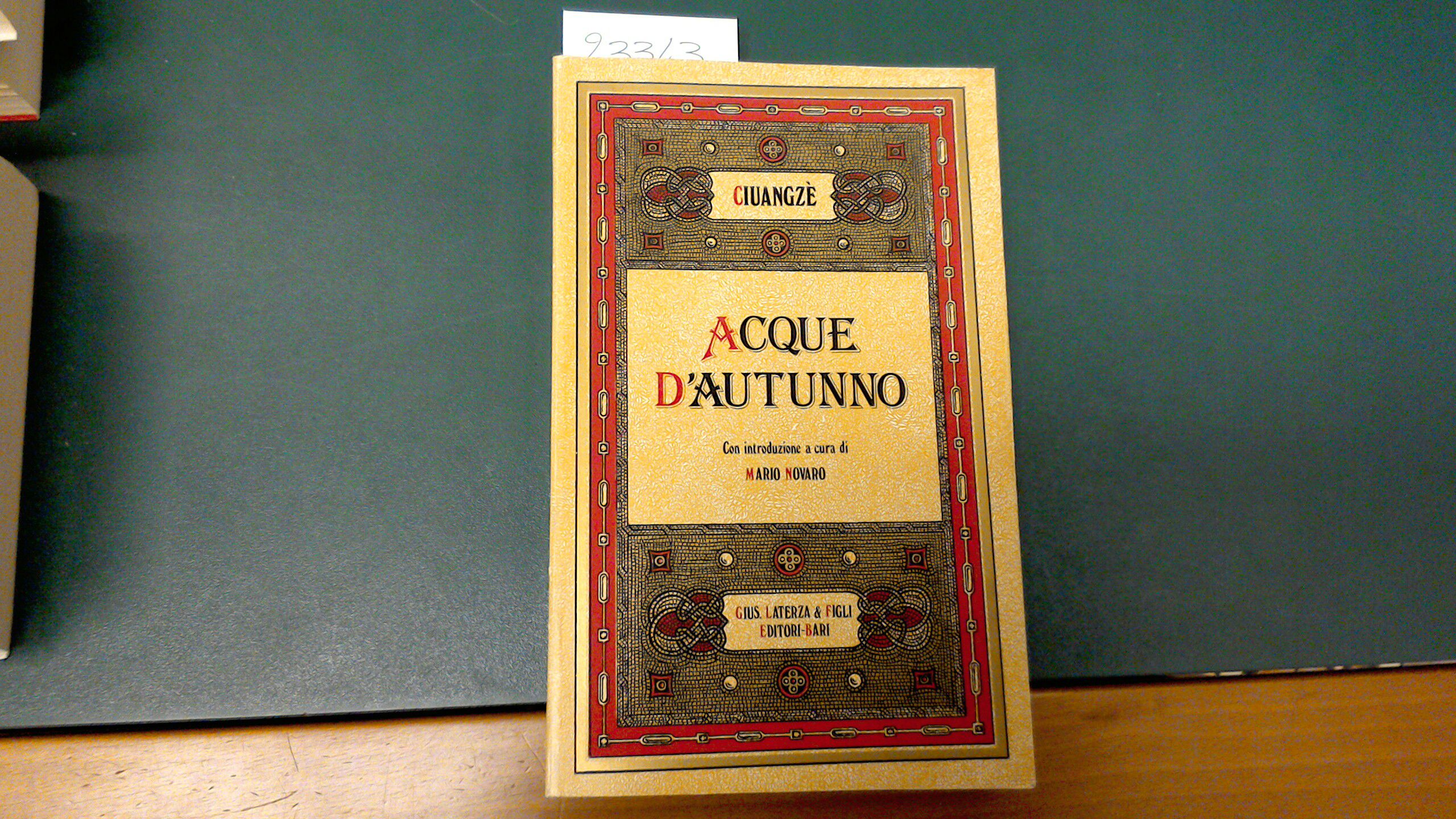 Acque d'autunno