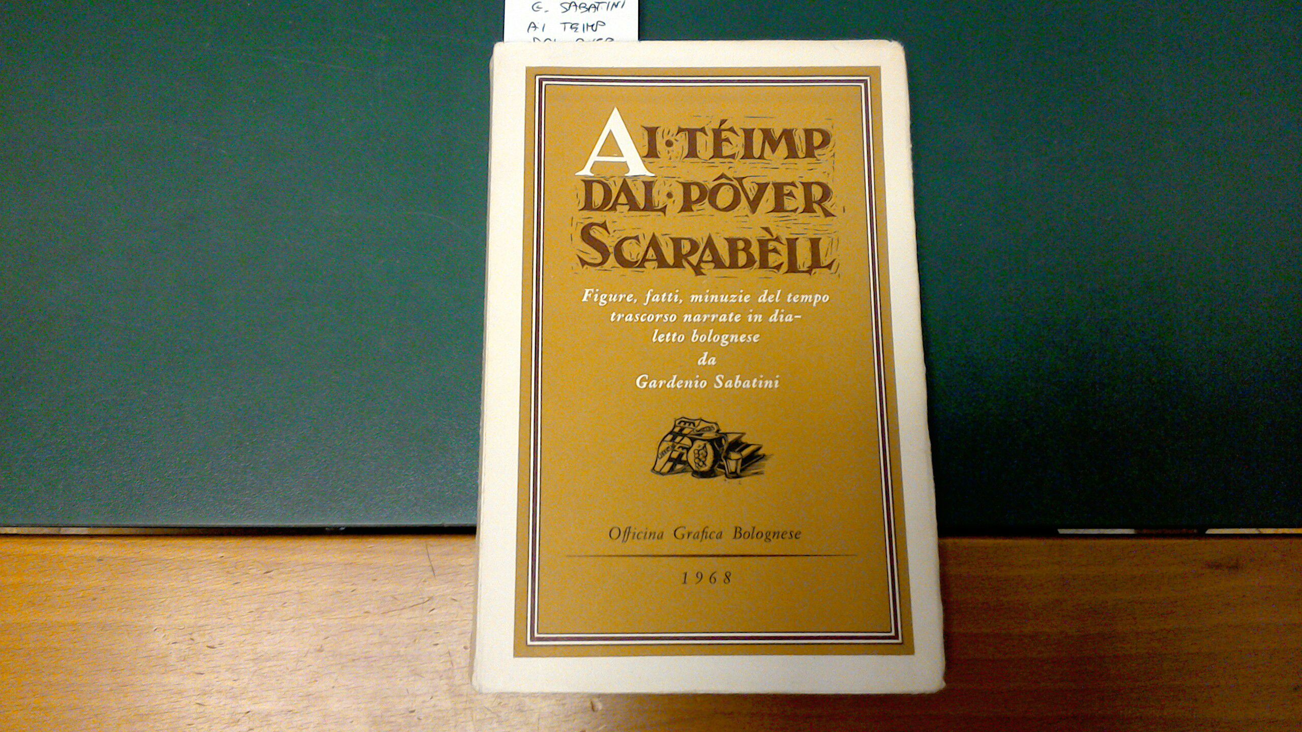 Ai teimp dal pover scarabell