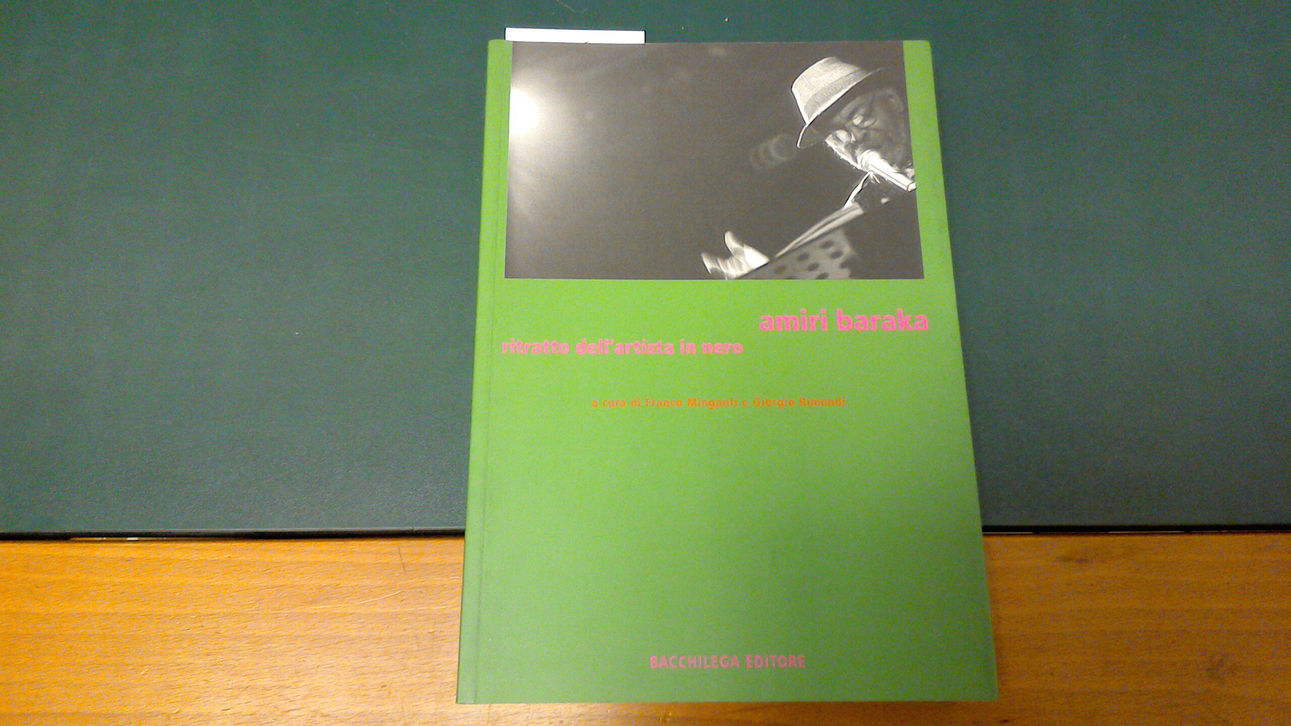 Amiri Baraka - ritratto dell'artista in nero
