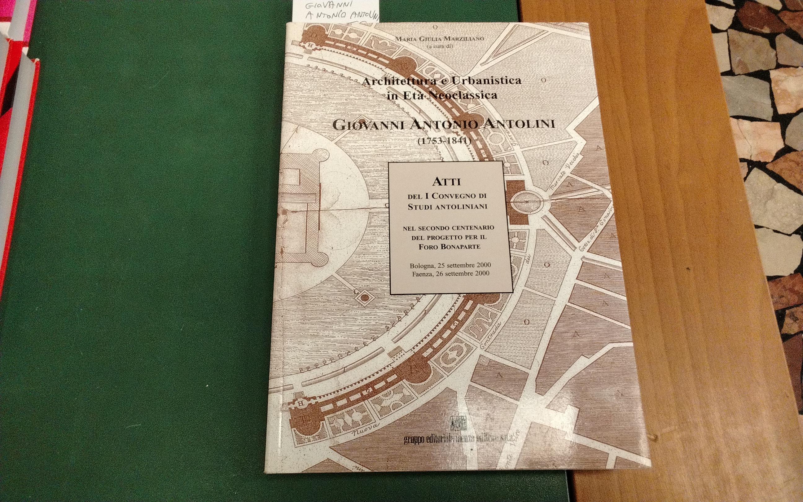 Architettura e urbanistica in età neoclassica - Giovanni Antonio Antolini …