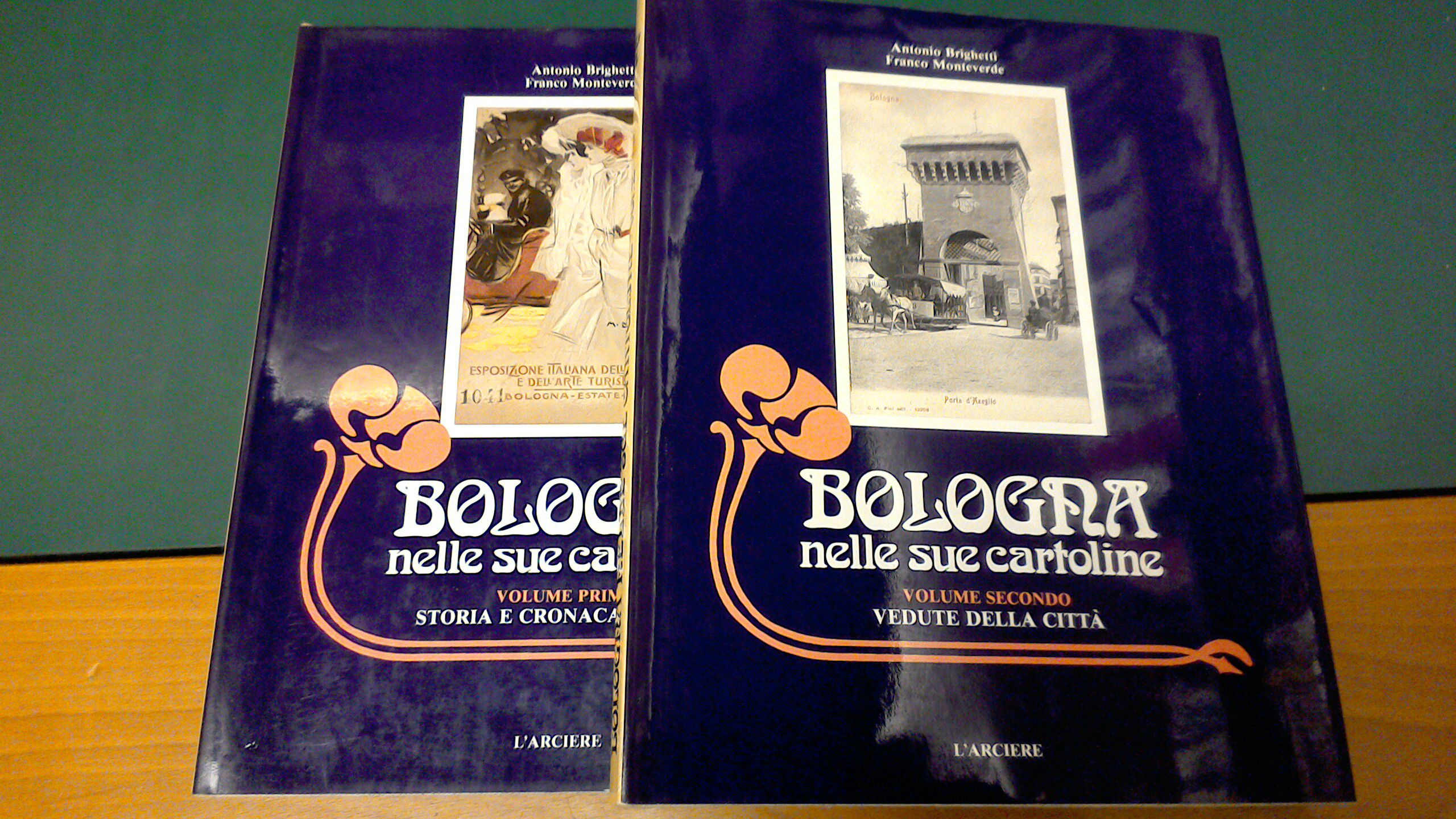 Bologna nelle sue cartoline ( 2 volumi )