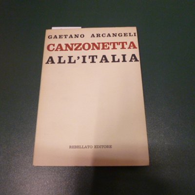 Canzonetta all'italia