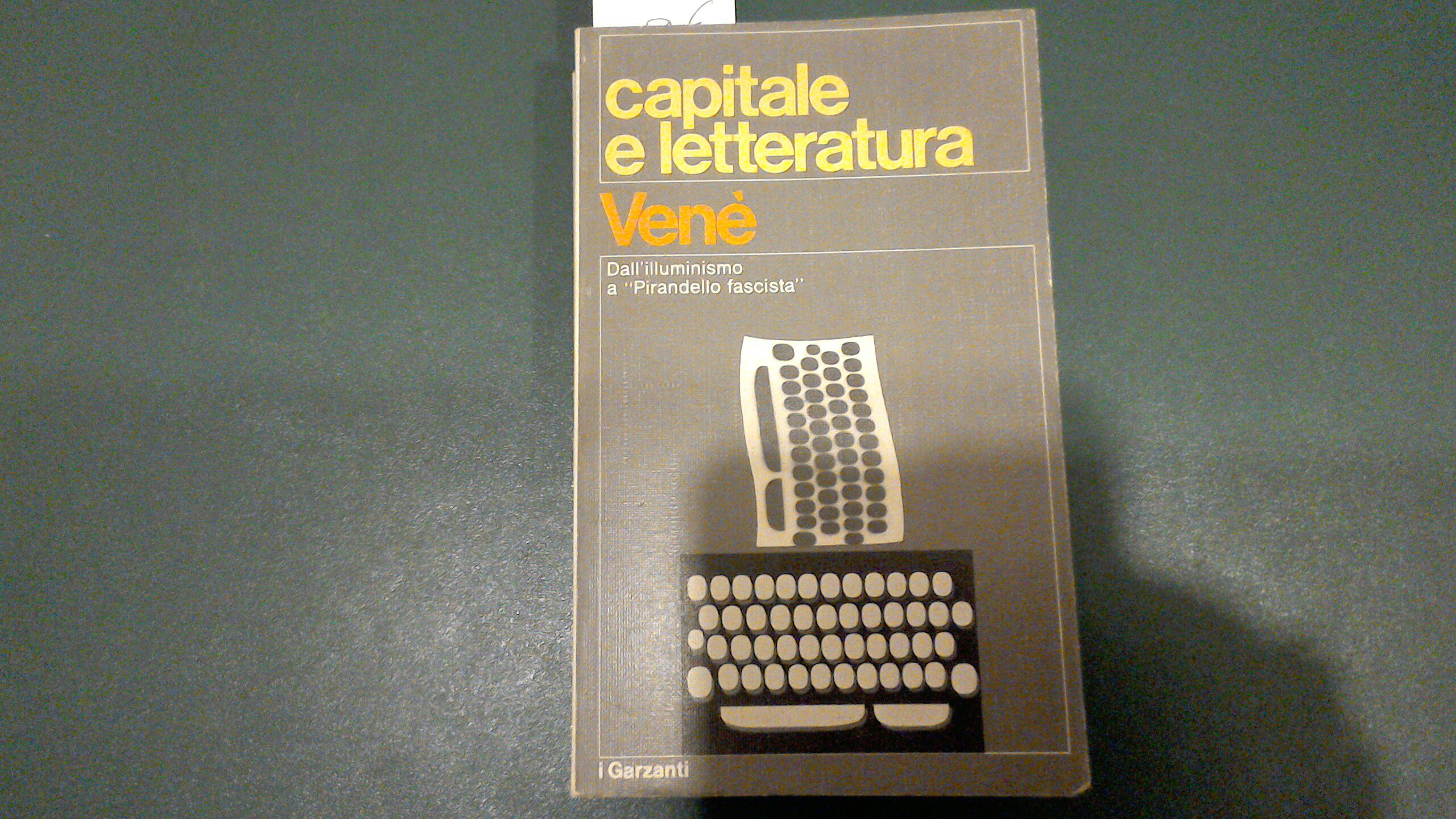 Capitale e letteratura