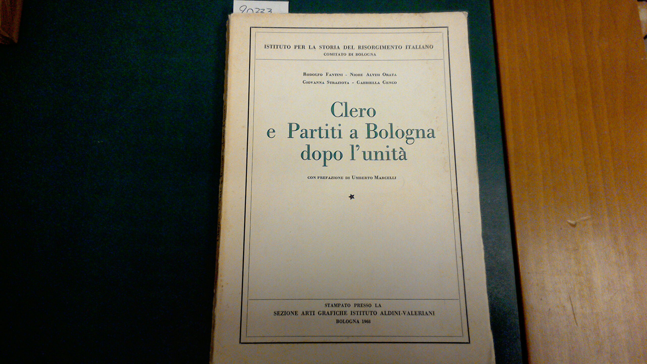 Clero e Partiti a Bologna dopo l'Unità