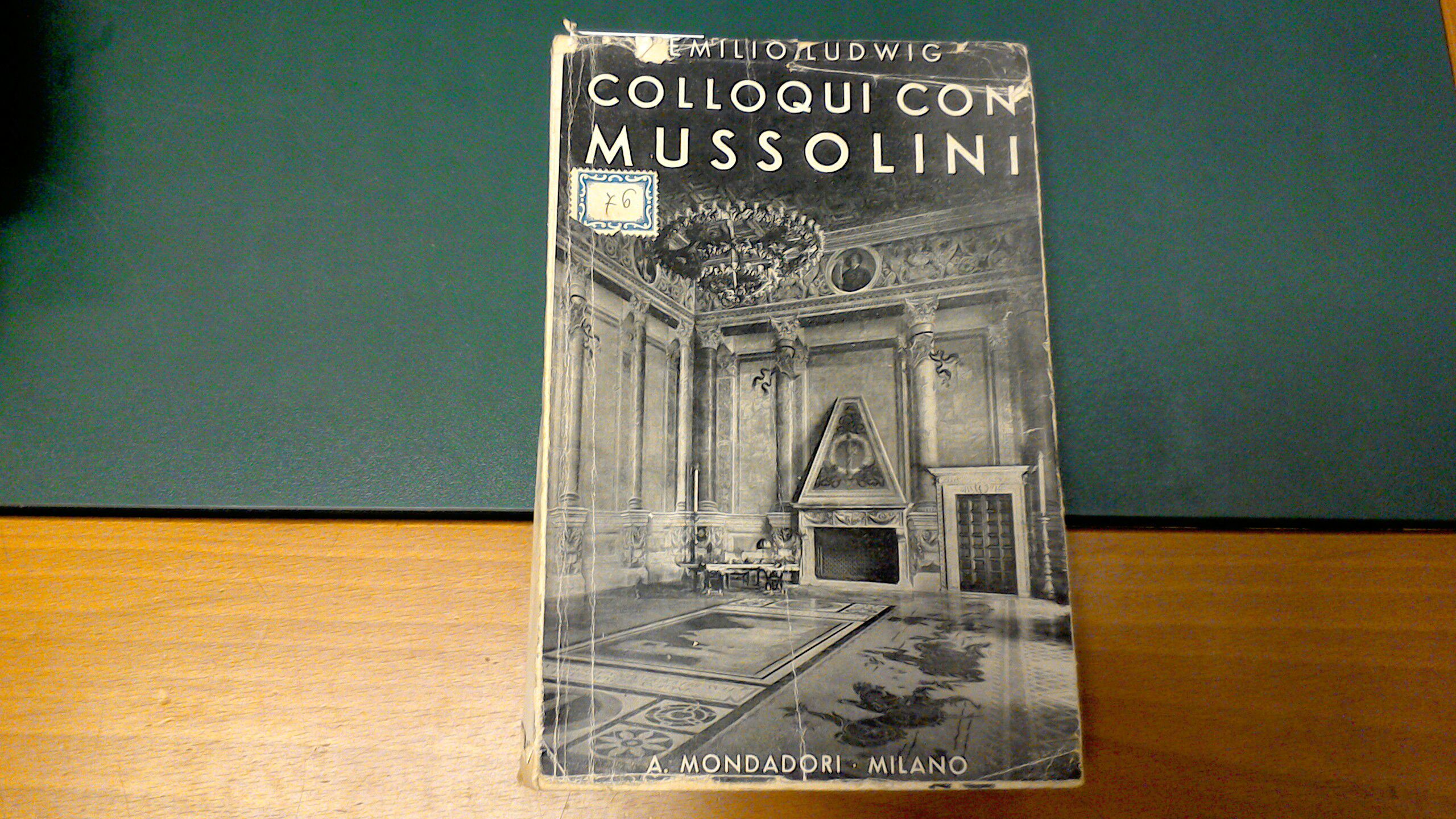 Colloqui con Mussolini