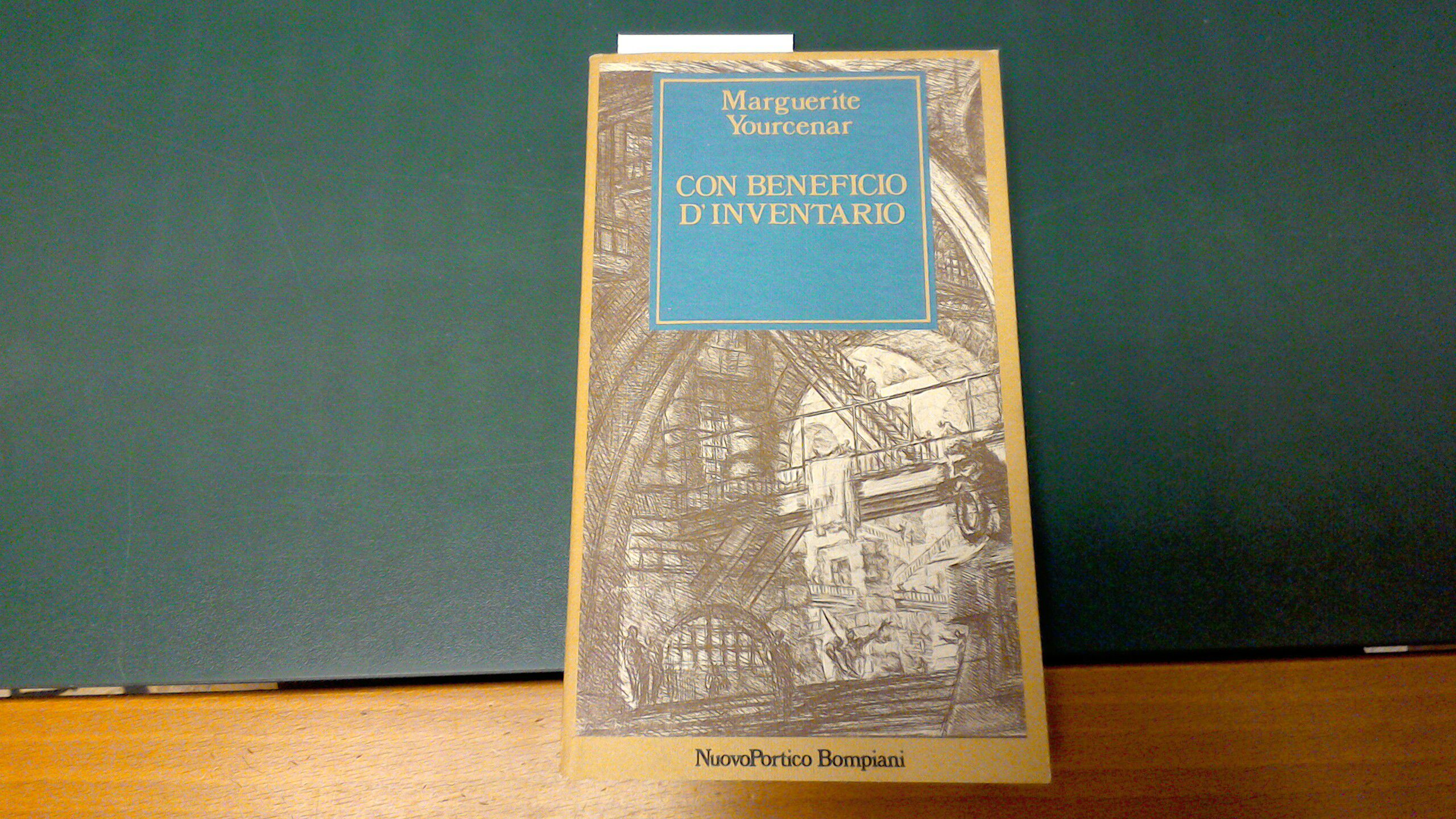 Con beneficio d'inventario