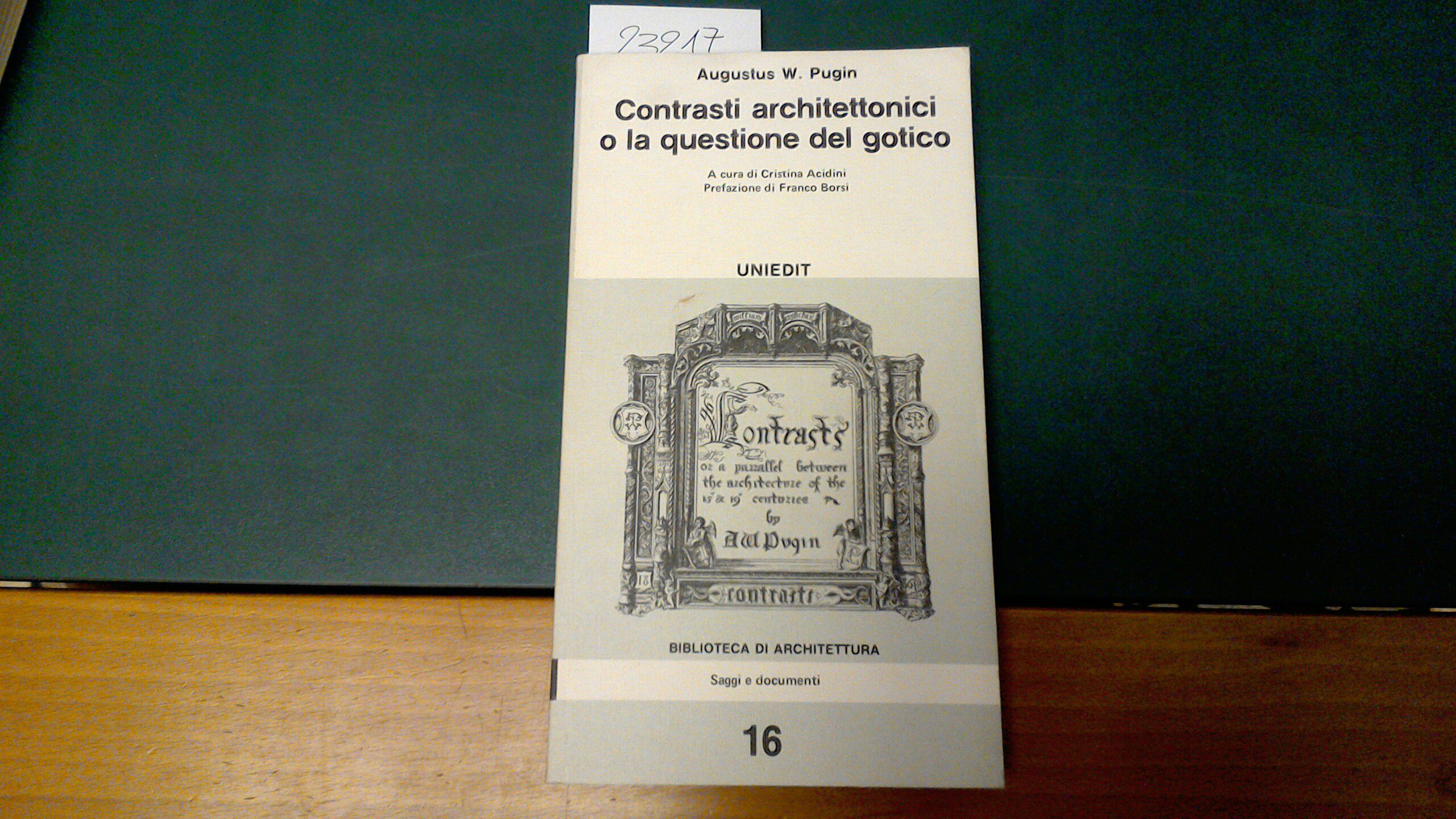 Contrasti architettonici o la questione del gotico