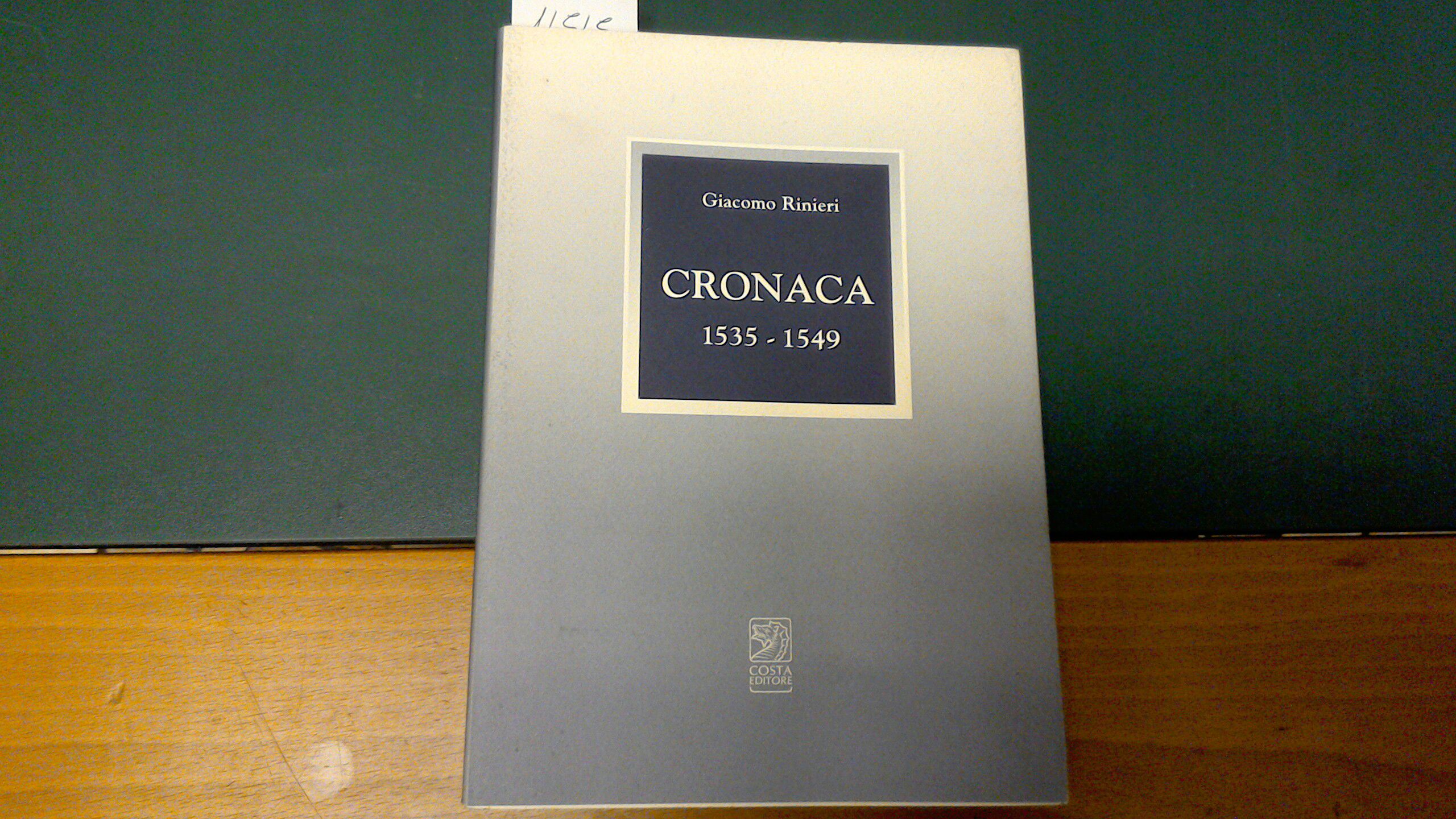 Cronaca 1535-1549