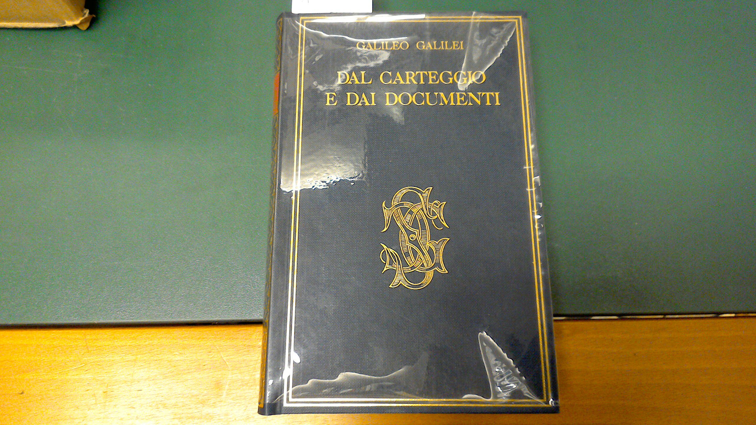 Dal Carteggio e dai Documenti